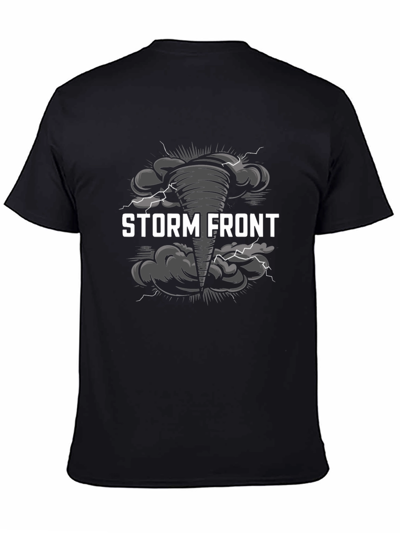 Storm Front Graphic T-Shirt - Black