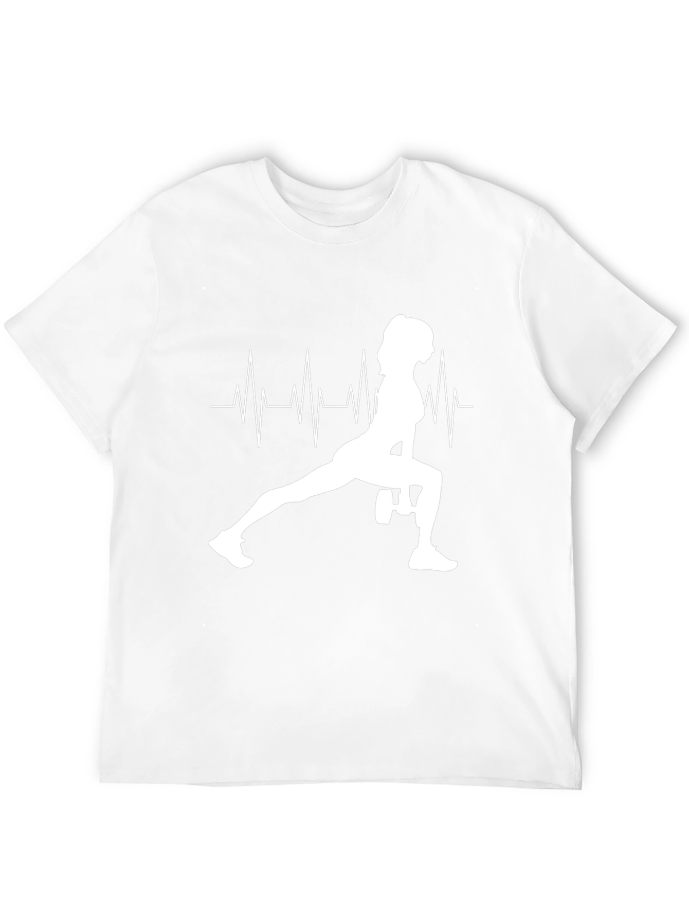Workout Heartbeat Tee - Fitness Motivation Shirt