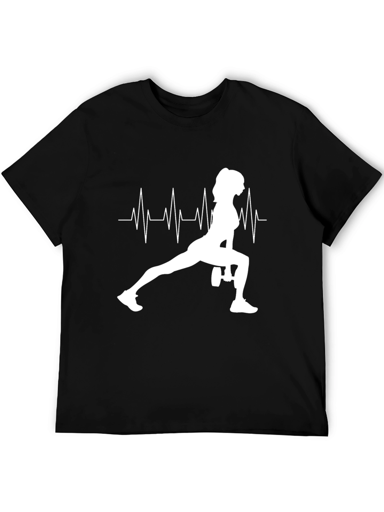Workout Heartbeat Tee - Fitness Motivation Shirt