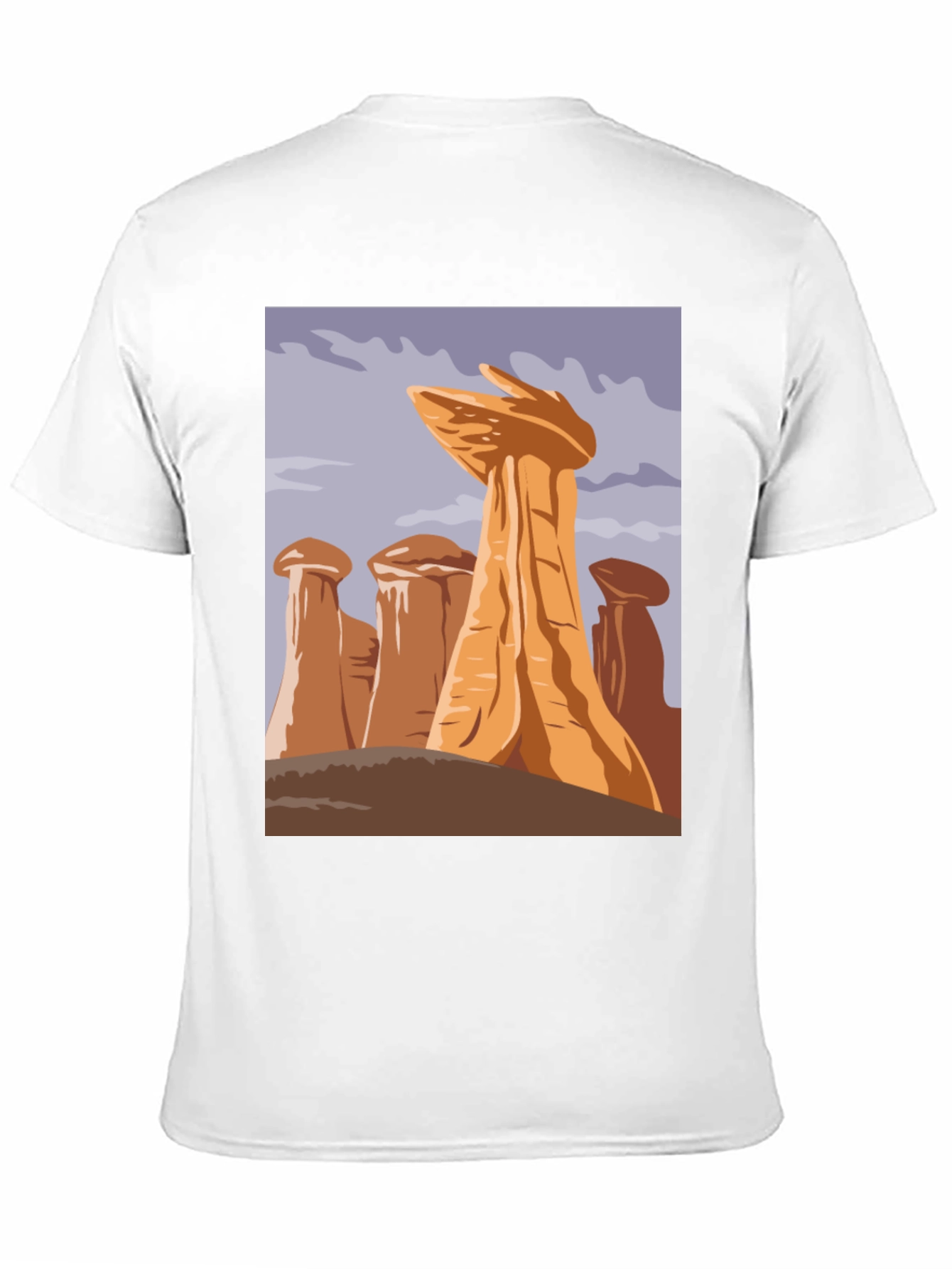 Whimsical Rock Formation T-Shirt