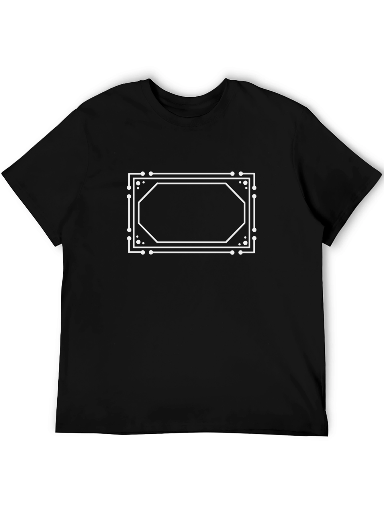 Tech Circuit Graphic Tee - Modern Style