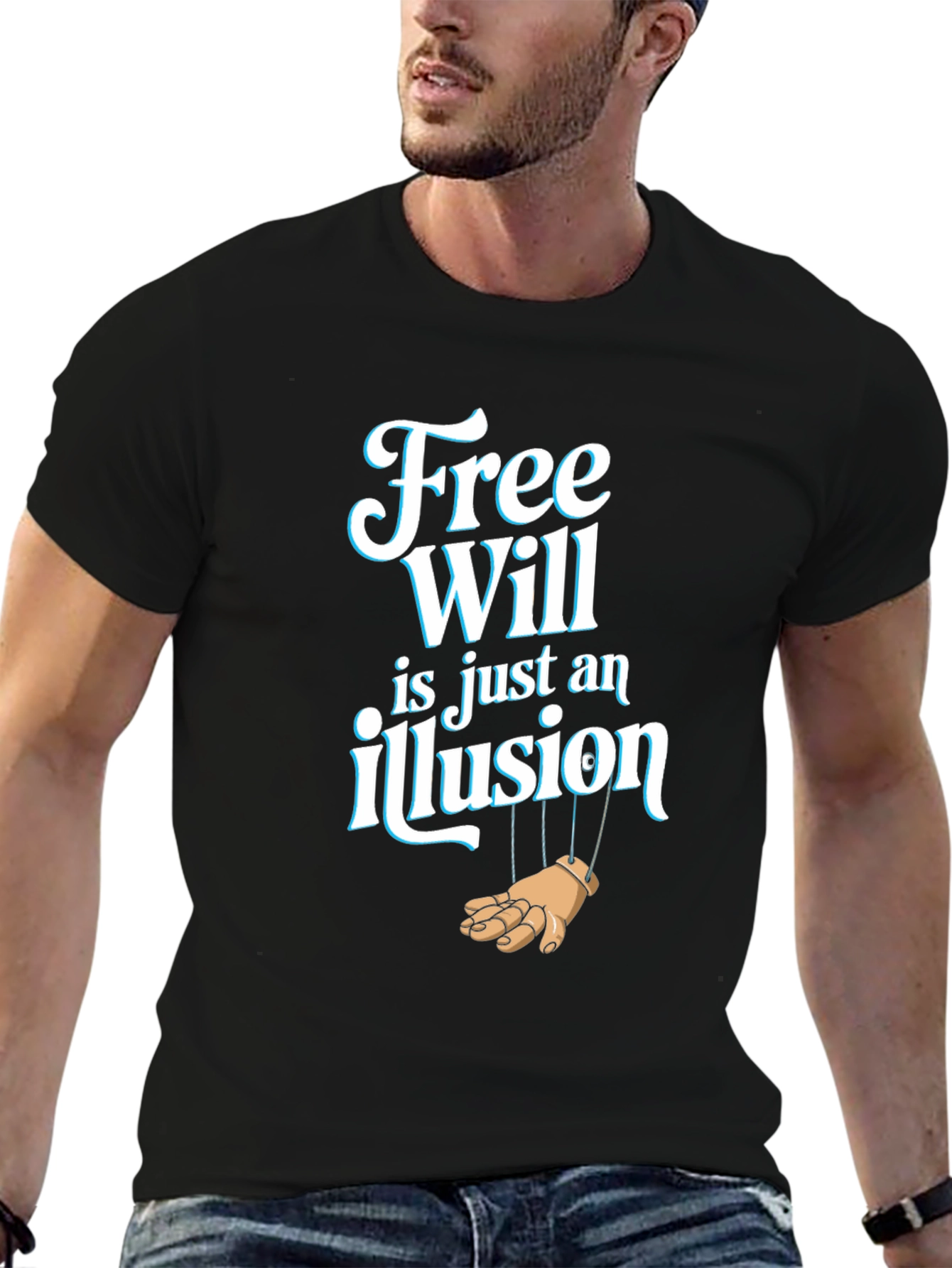 Free Will Illusion Graphic T-Shirt