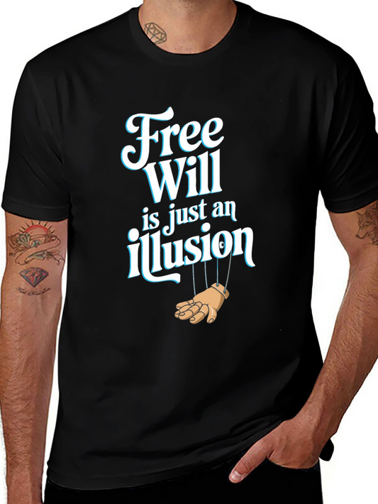Free Will Illusion Graphic T-Shirt
