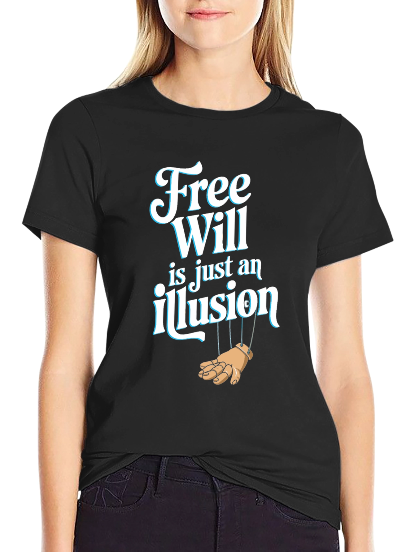 Free Will Illusion Graphic T-Shirt