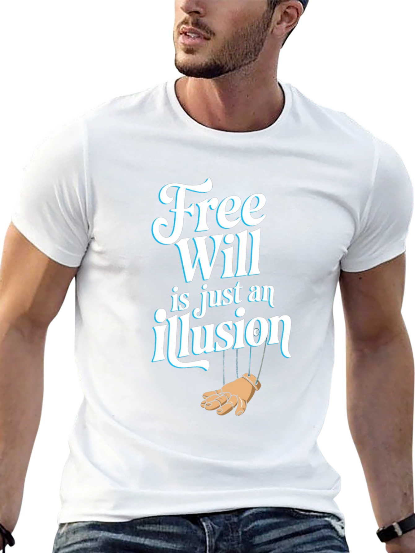 Free Will Illusion Graphic T-Shirt