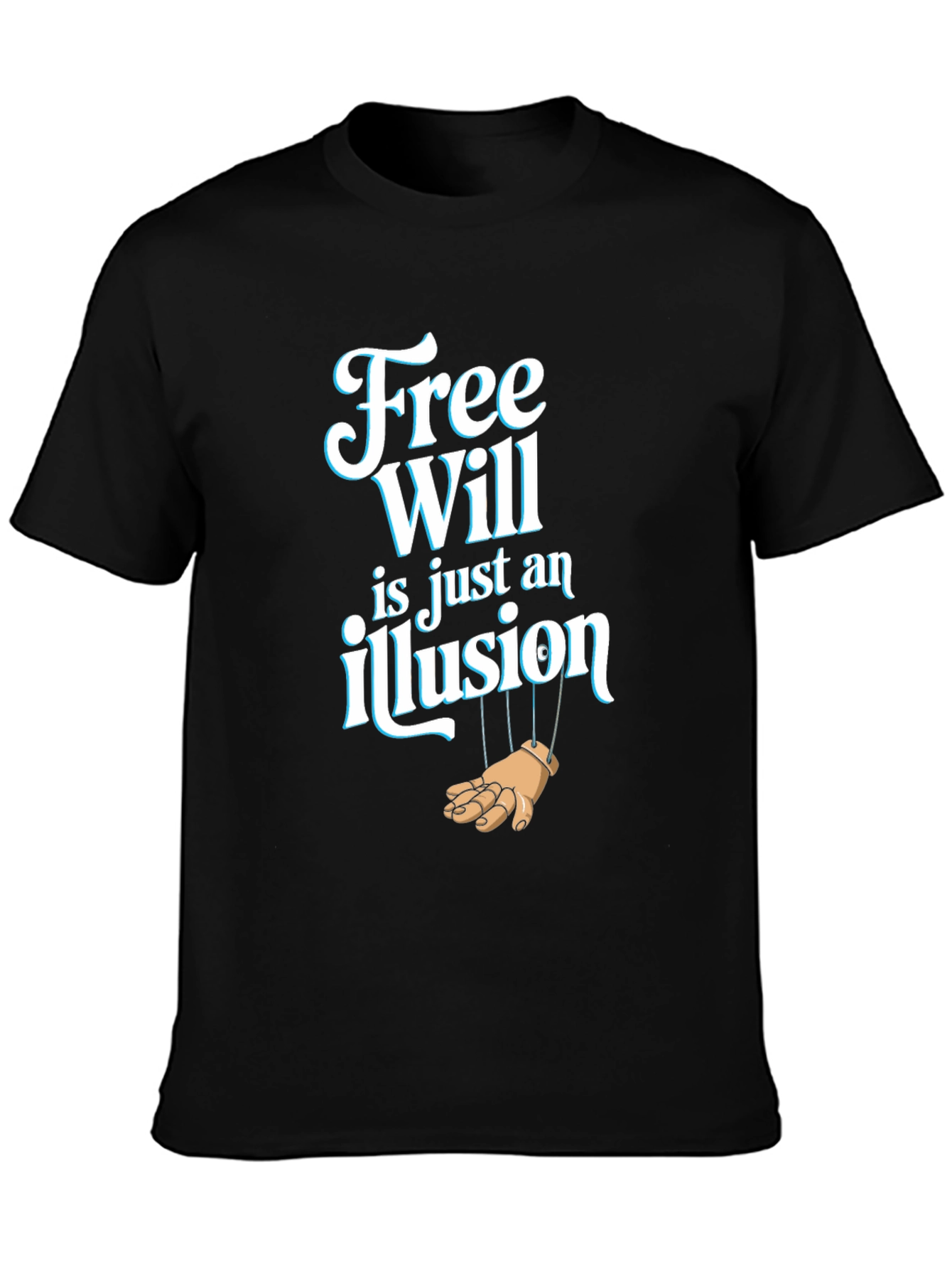 Free Will Illusion Graphic T-Shirt