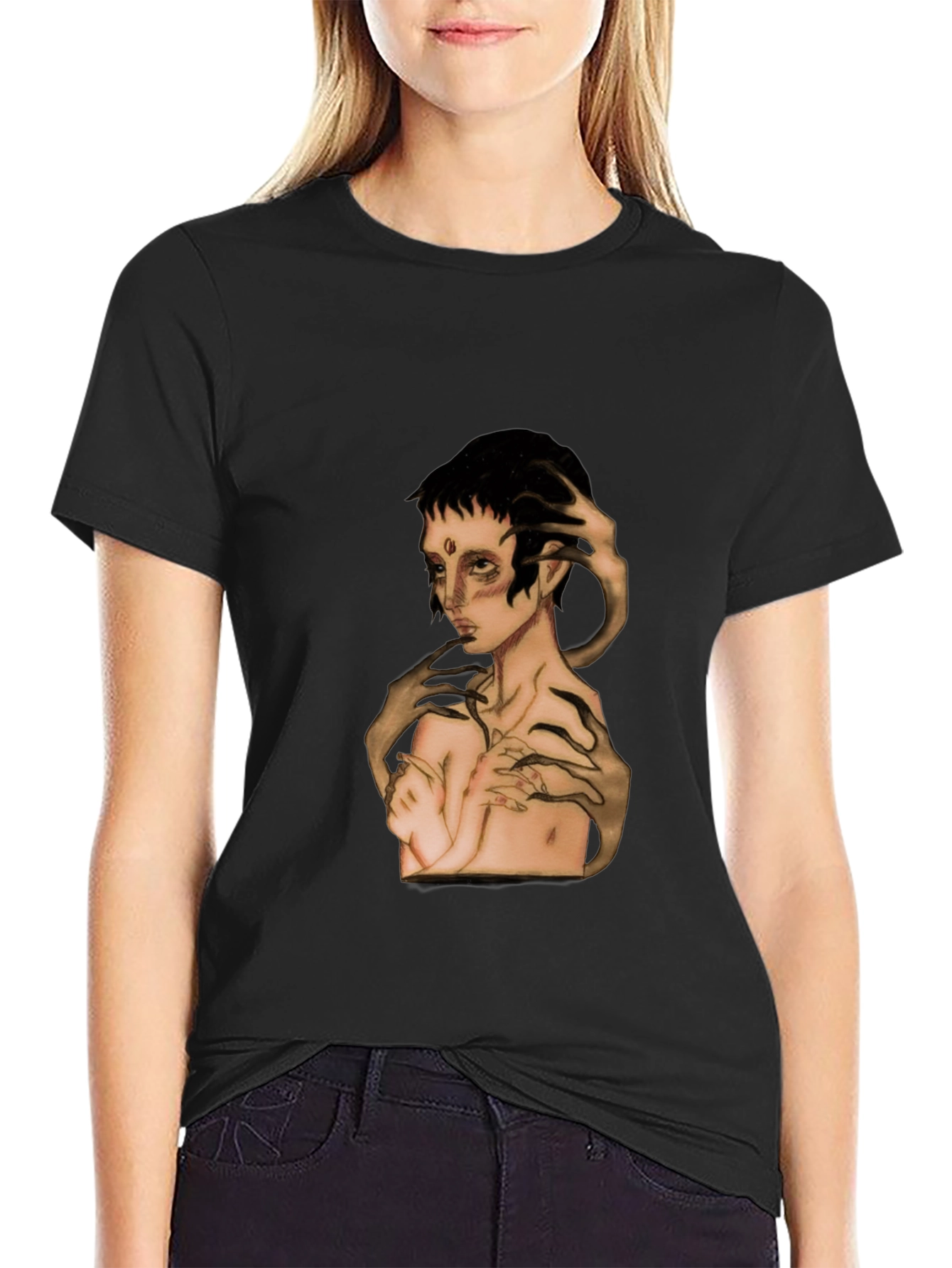 Unique Graphic Tee - Artsy Design