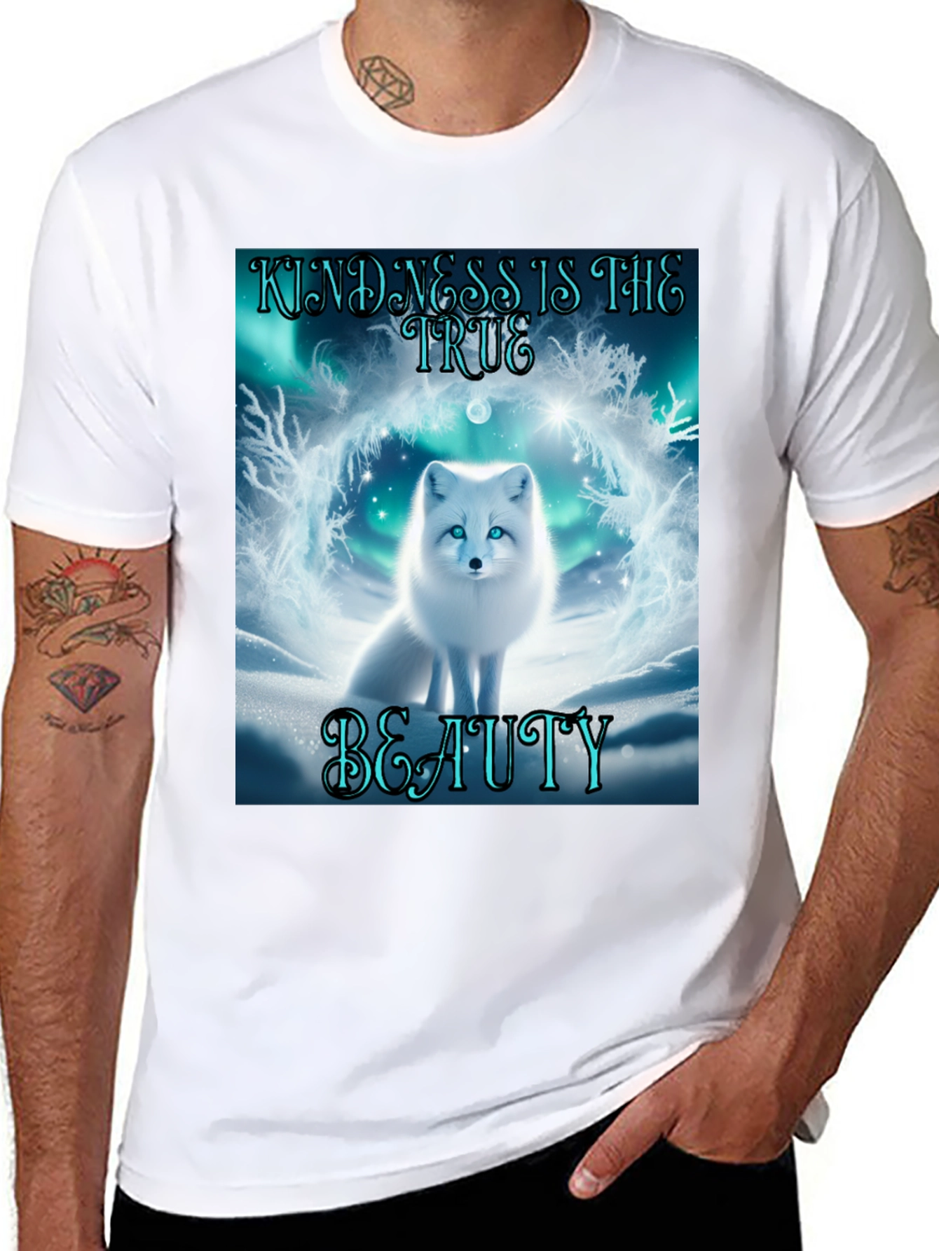 Kindness is True Beauty Fox T-Shirt