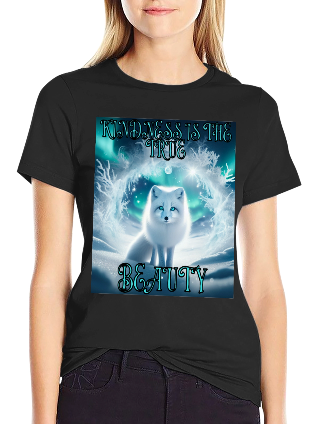 Kindness is True Beauty Fox T-Shirt