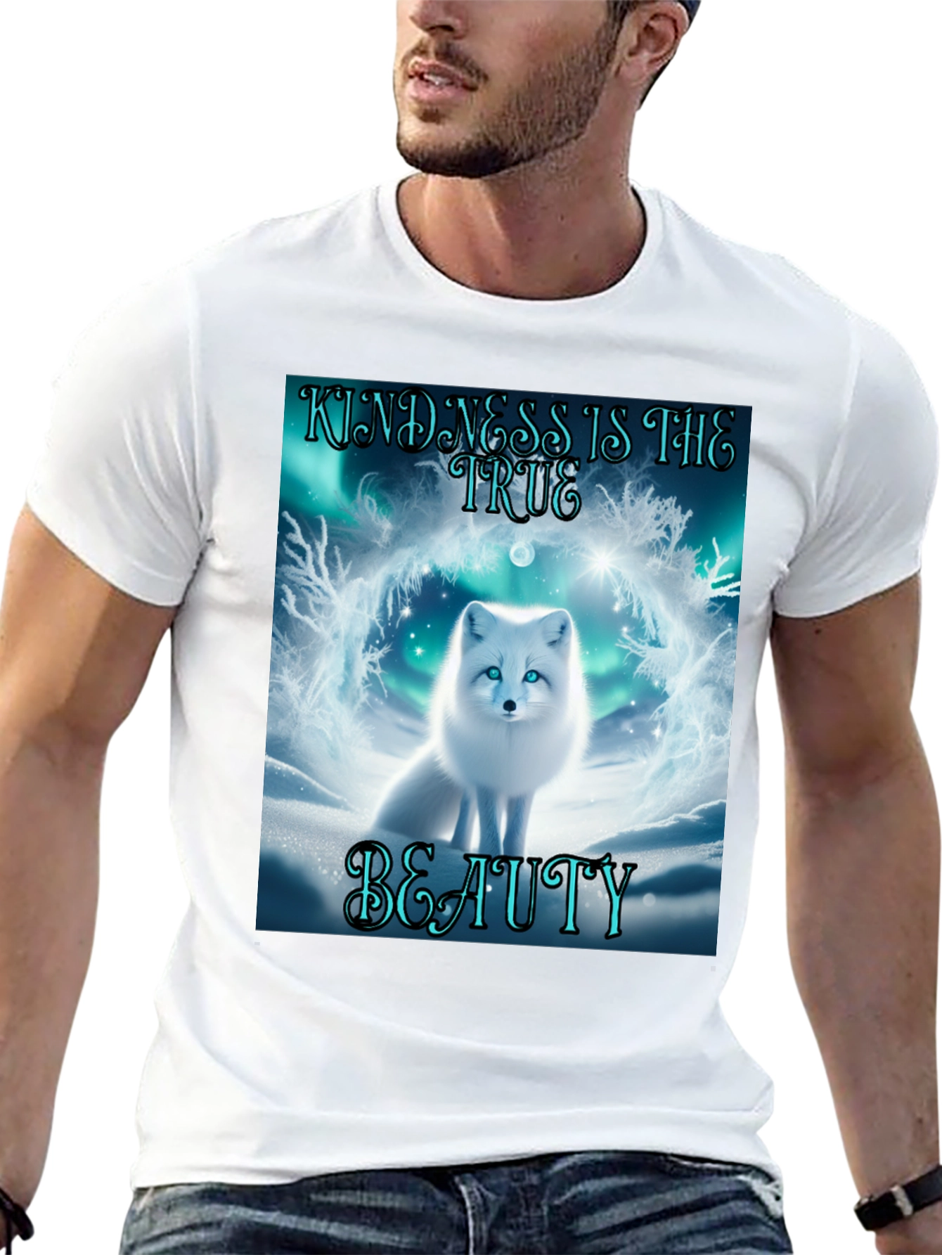 Kindness is True Beauty Fox T-Shirt