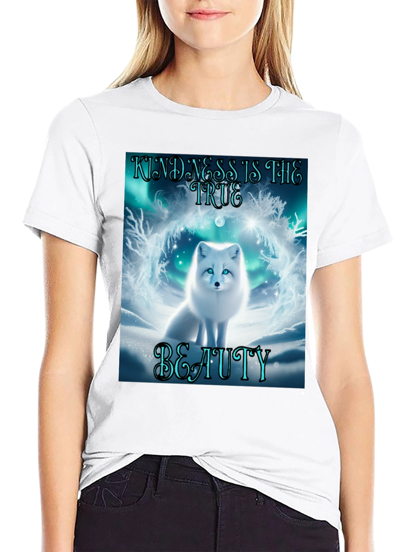 Kindness is True Beauty Fox T-Shirt