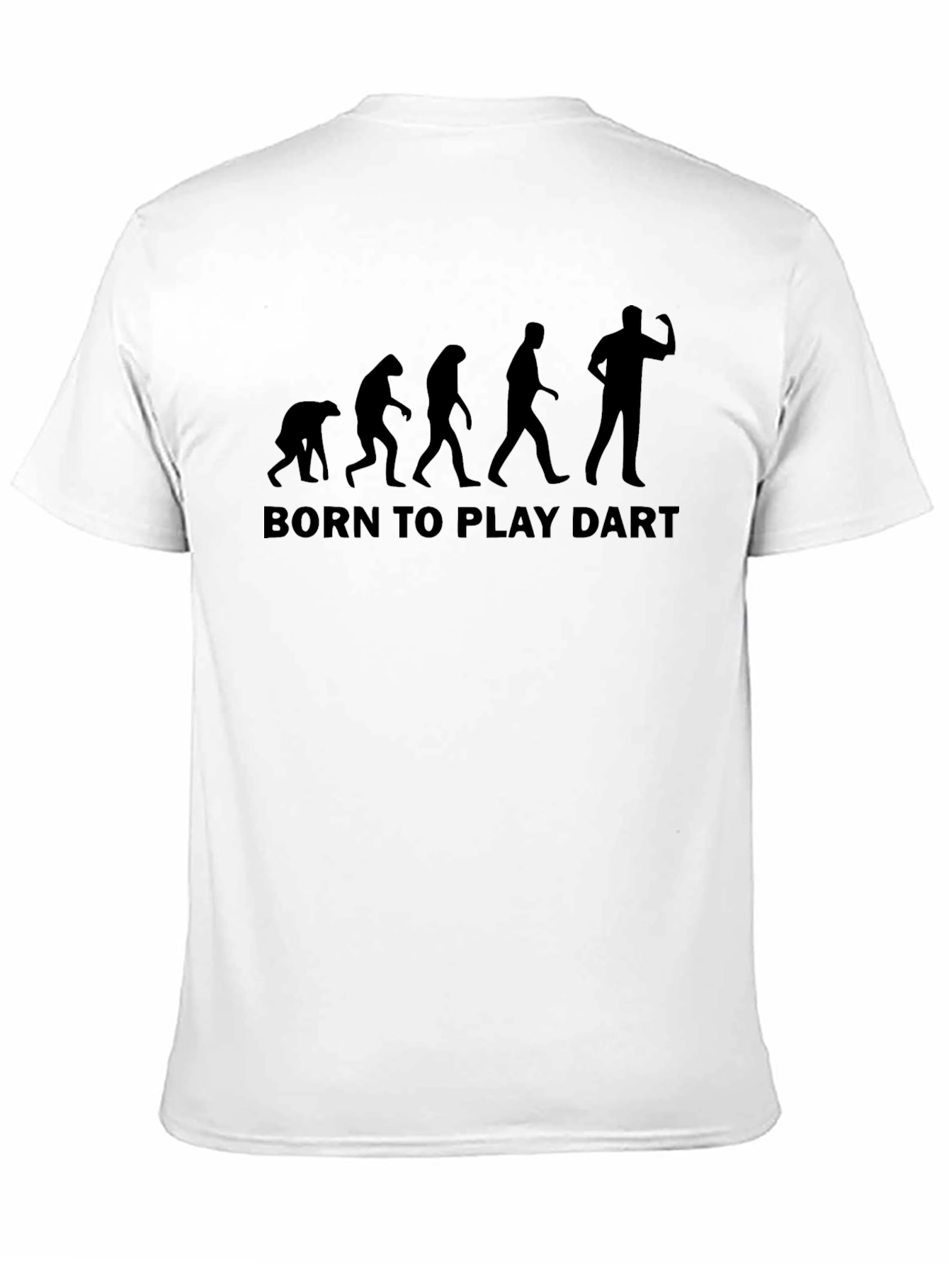 Born To Play Dart Evolution Black T-Shirt