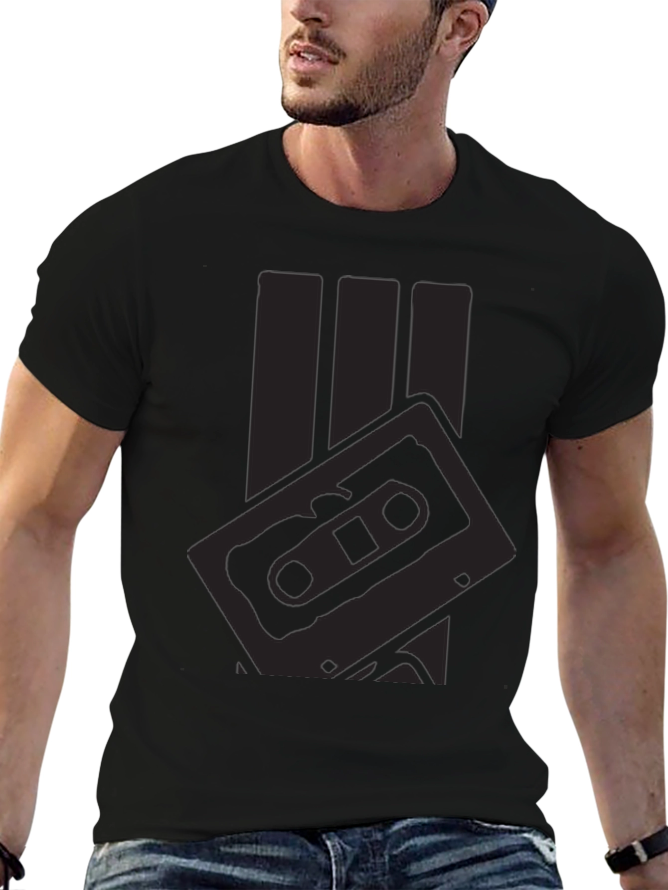 Retro Cassette Tape T-Shirt - Classic Style