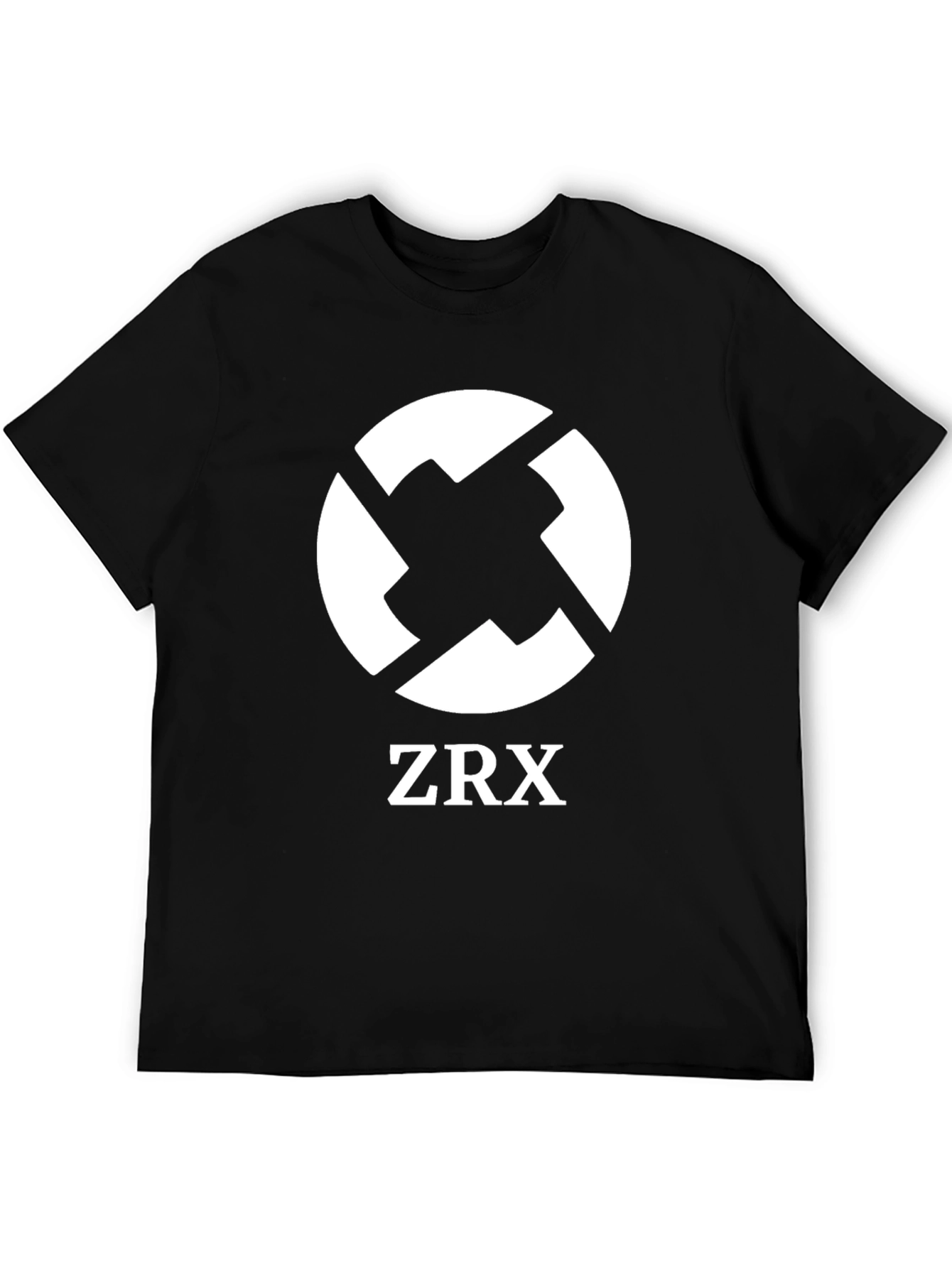 ZRX Logo Black T-Shirt - Stylish Crypto Tee