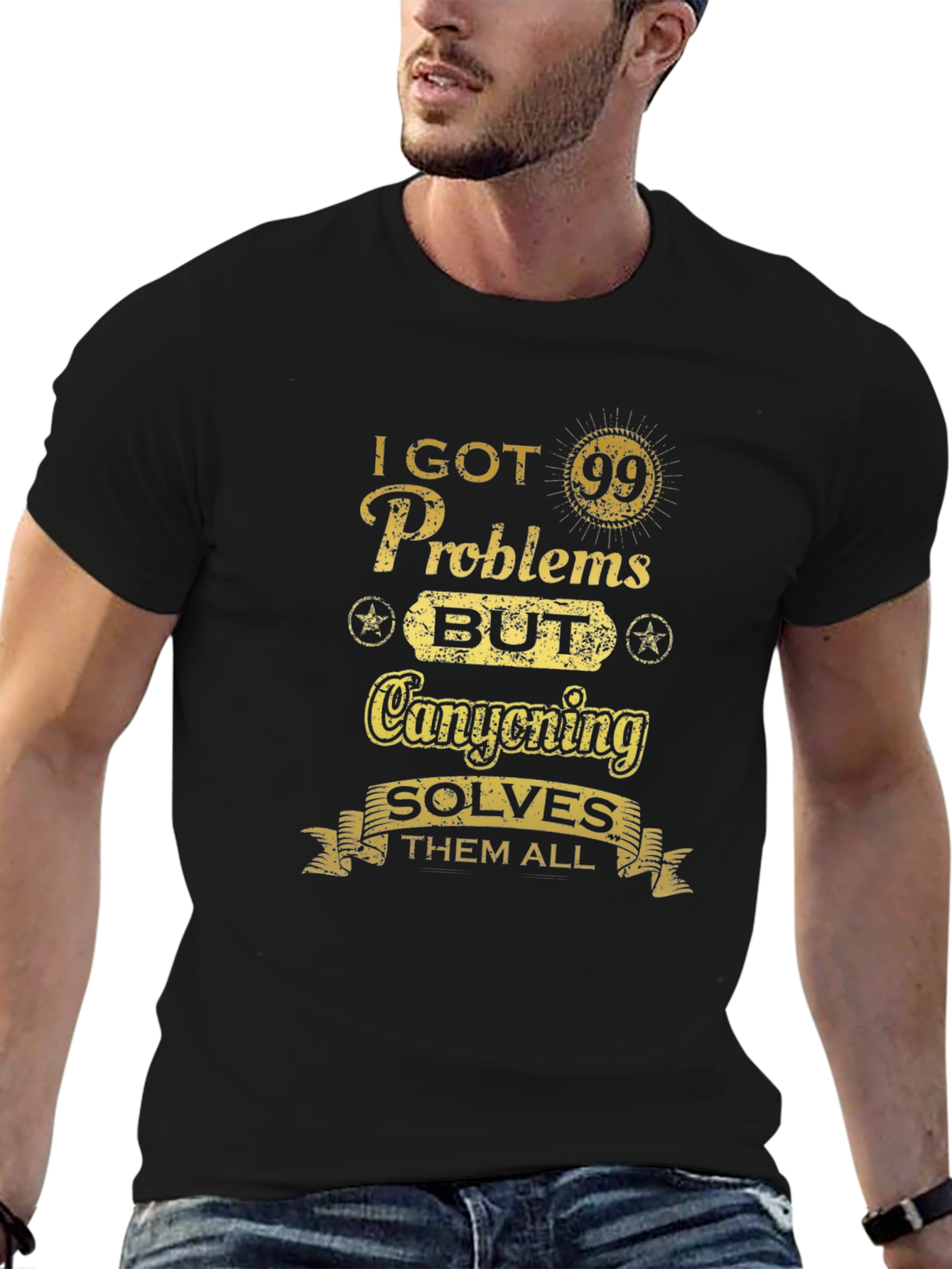 99 Problems Canyoning Solves All T-Shirt