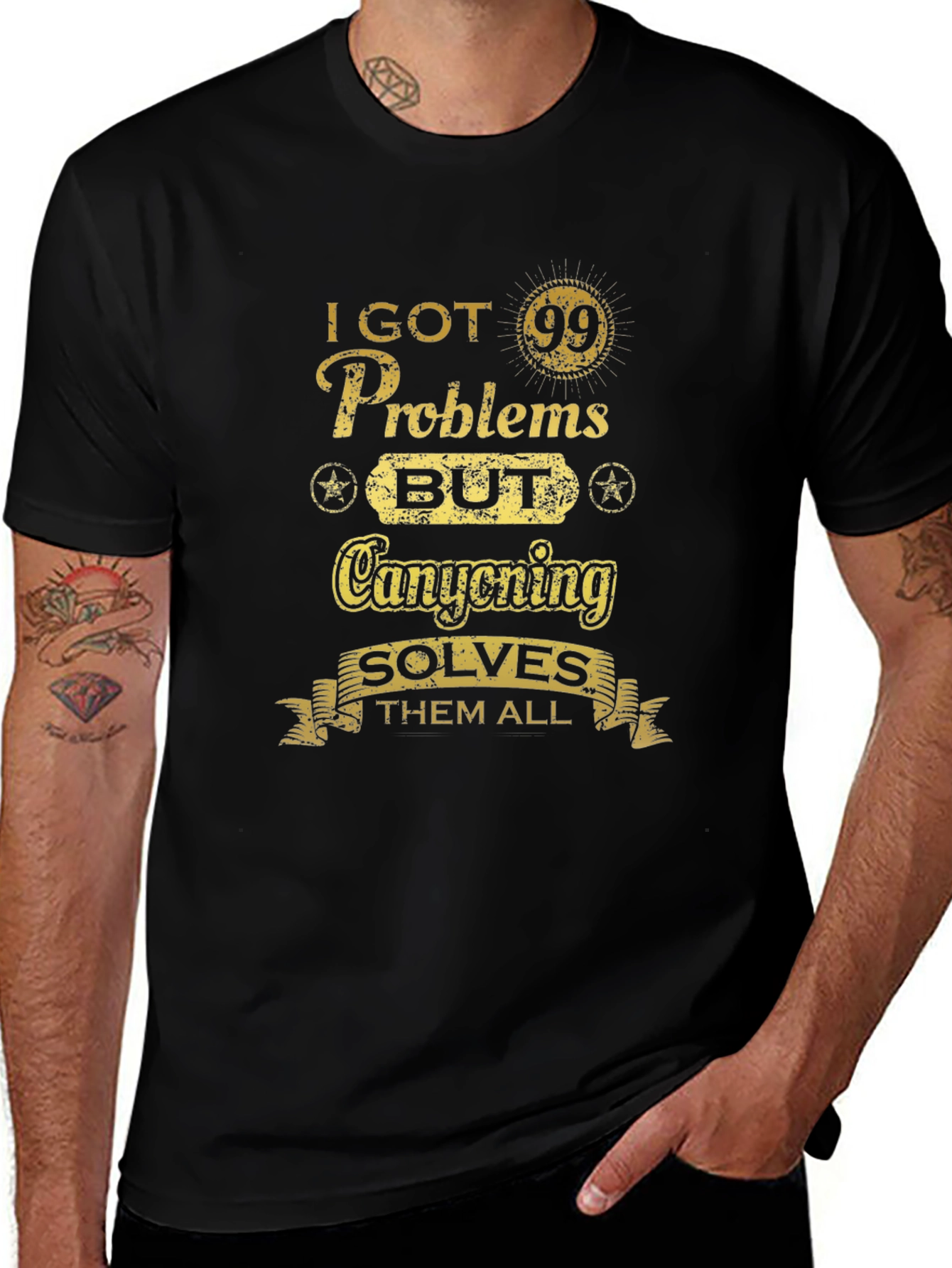 99 Problems Canyoning Solves All T-Shirt
