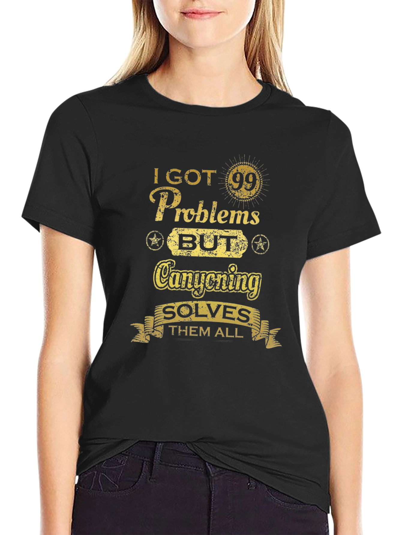 99 Problems Canyoning Solves All T-Shirt