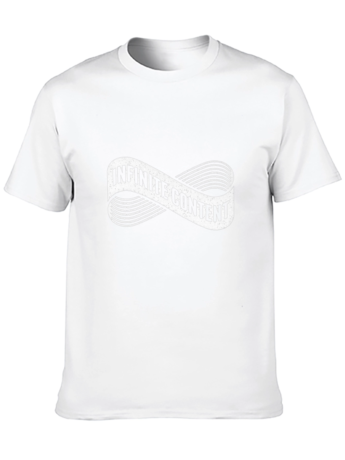 Infinite Content Black Graphic T-Shirt