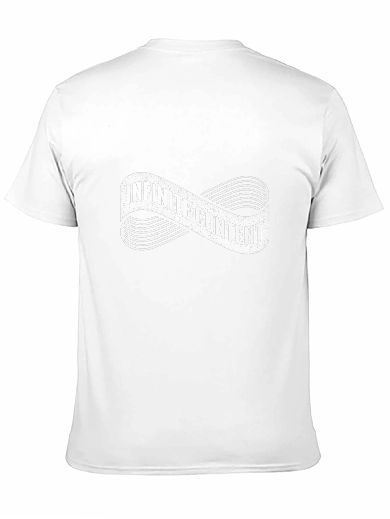 Infinite Content Black Graphic T-Shirt