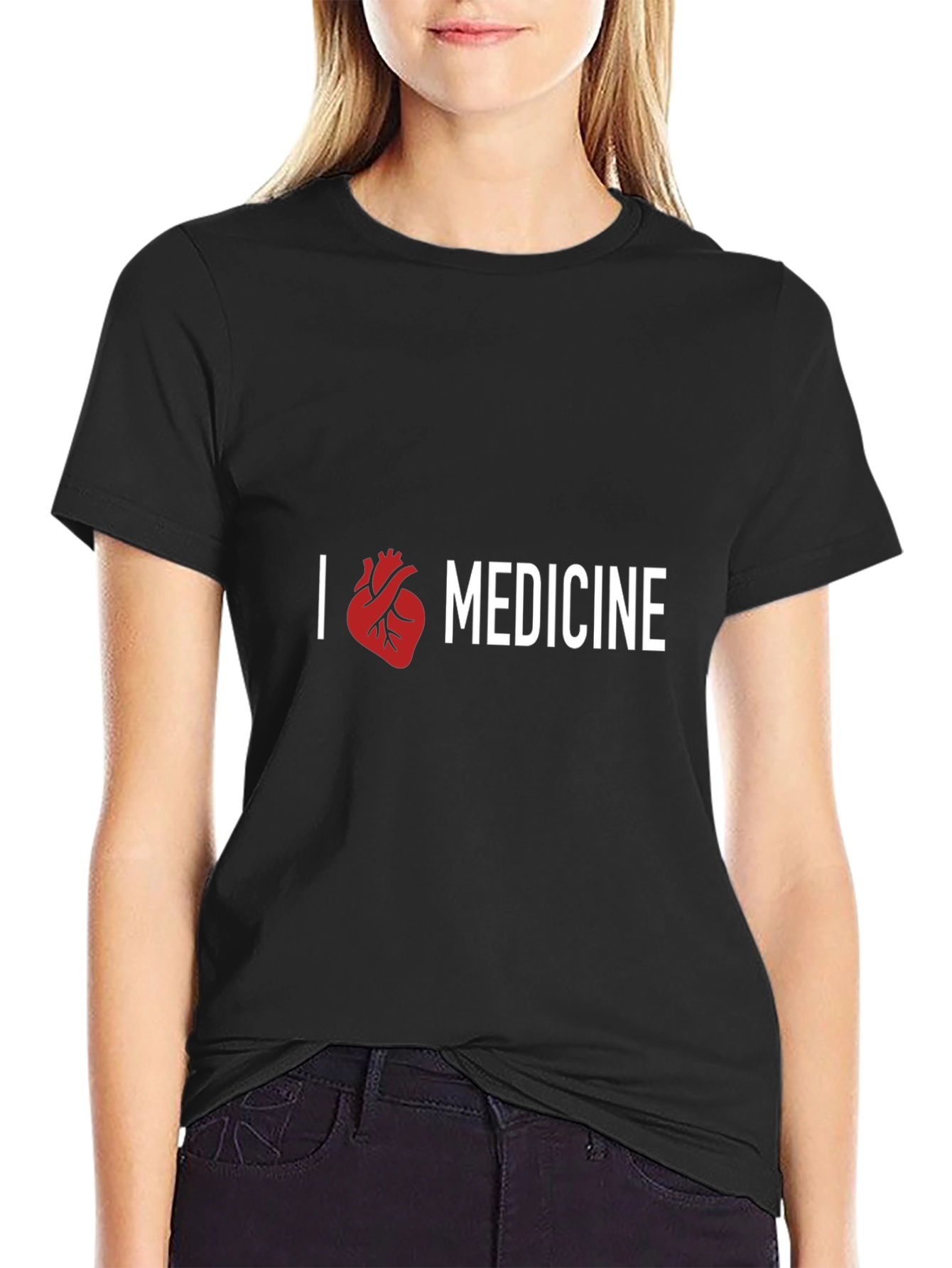 I Heart Medicine Graphic T-Shirt - Medical Tee