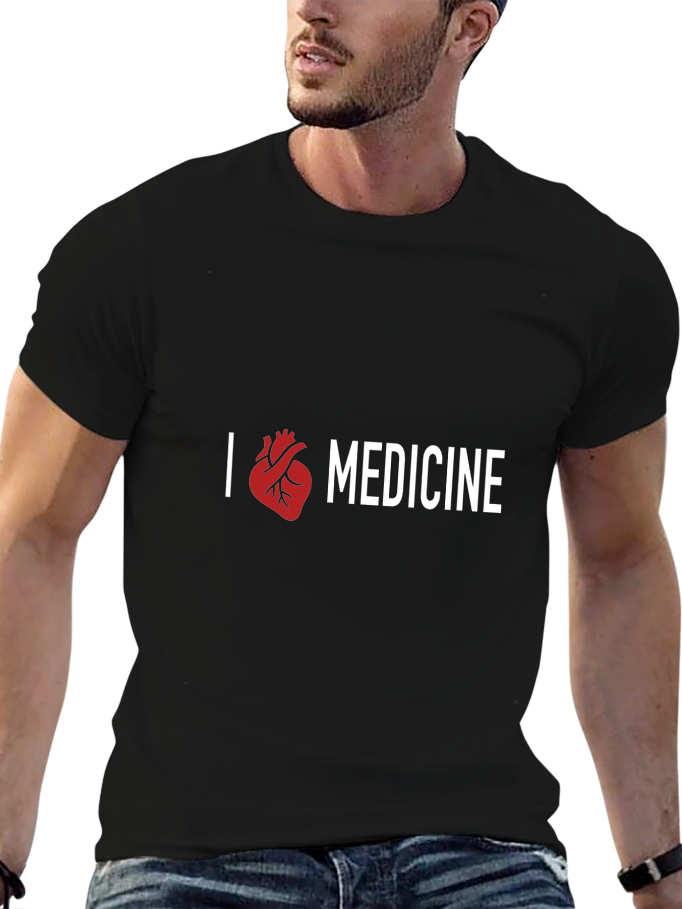 I Heart Medicine Graphic T-Shirt - Medical Tee