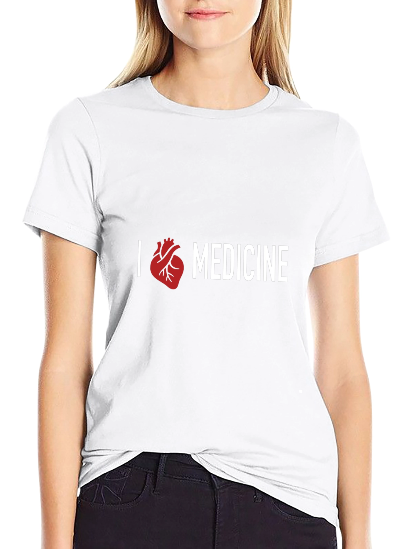 I Heart Medicine Graphic T-Shirt - Medical Tee