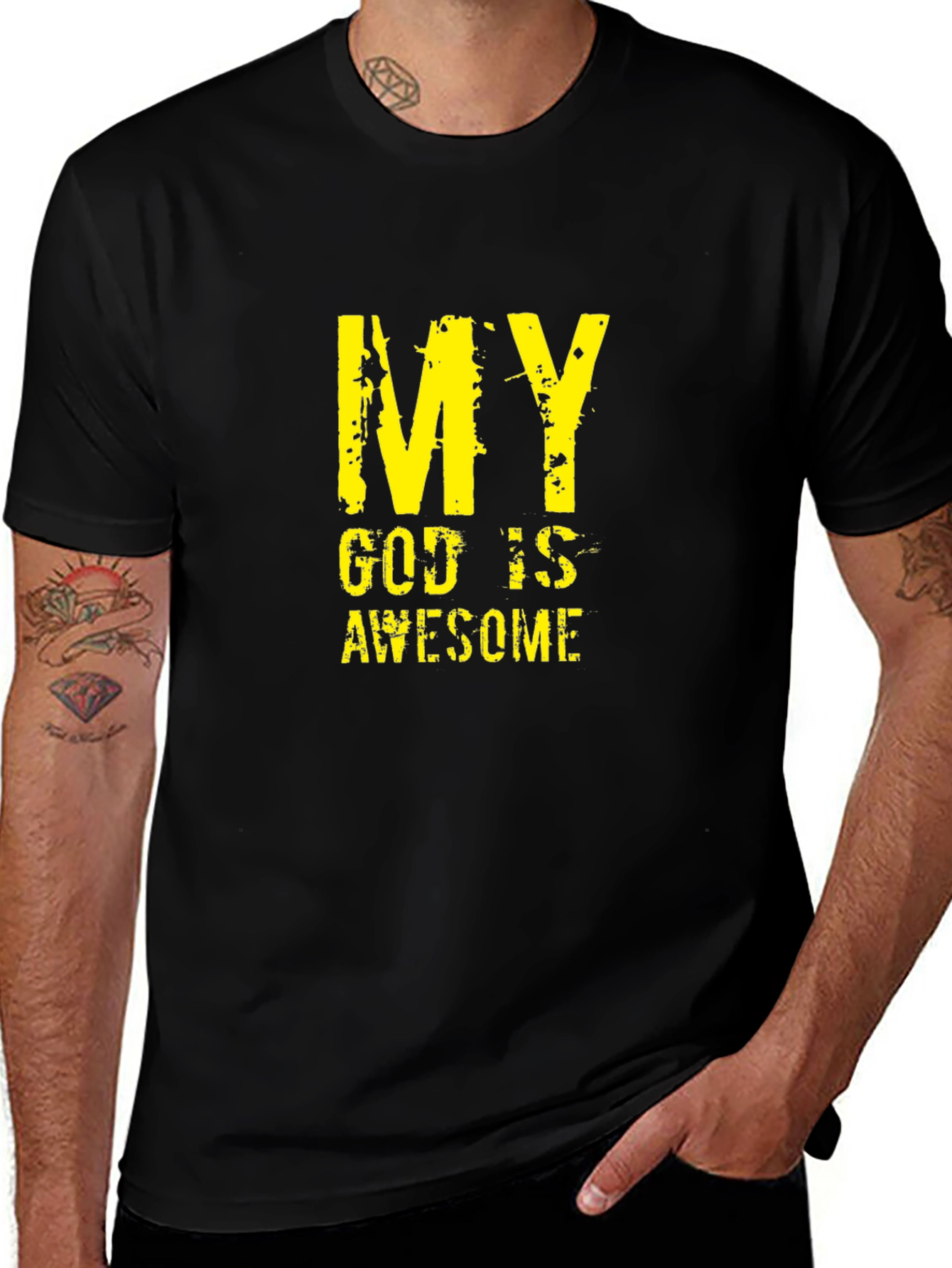My God Is Awesome Graphic Tee