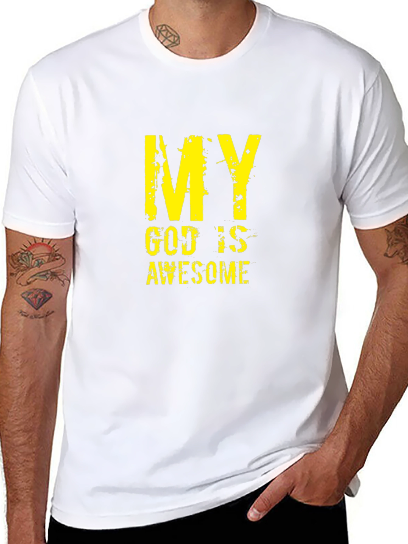 My God Is Awesome Graphic Tee