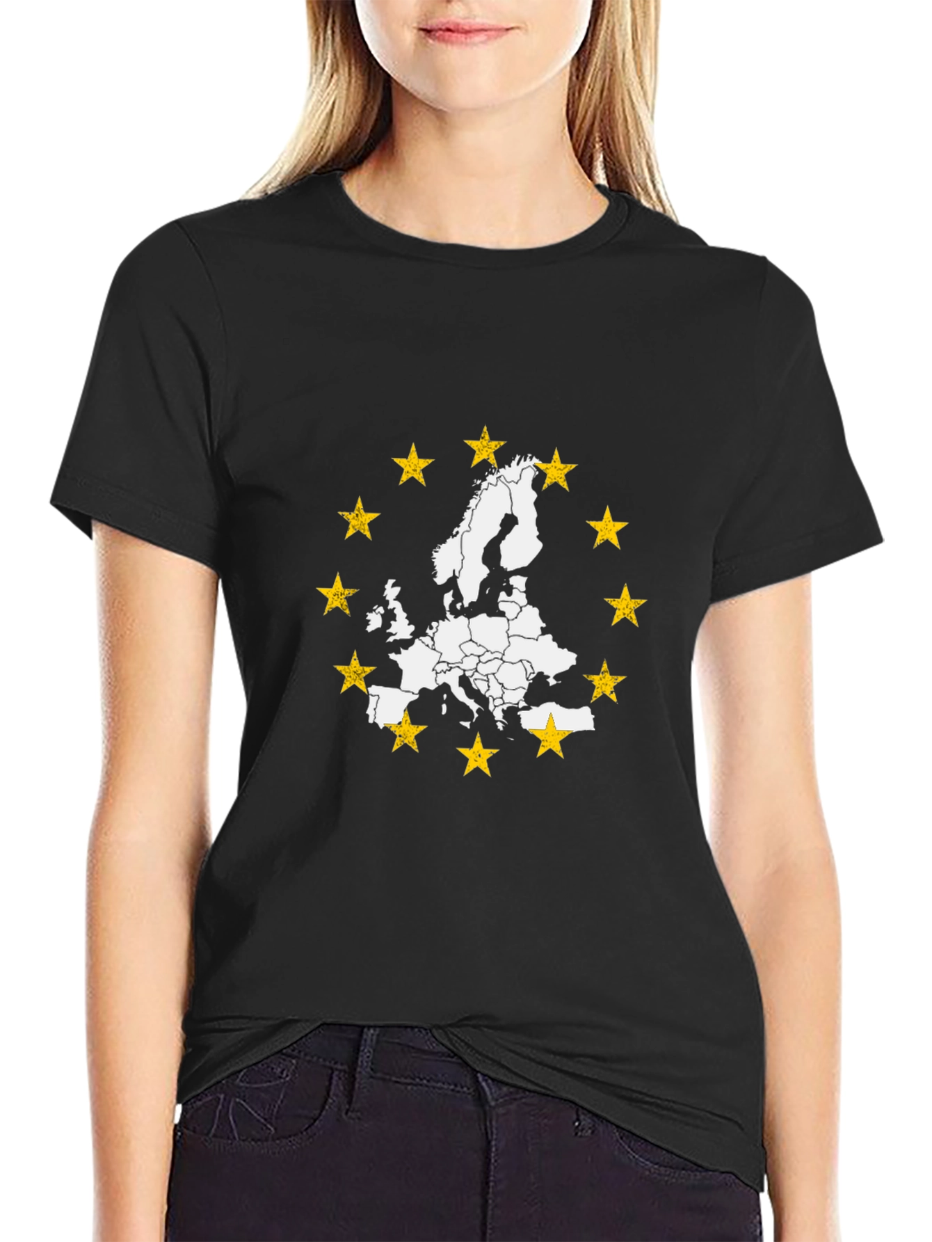 European Union Map T-Shirt