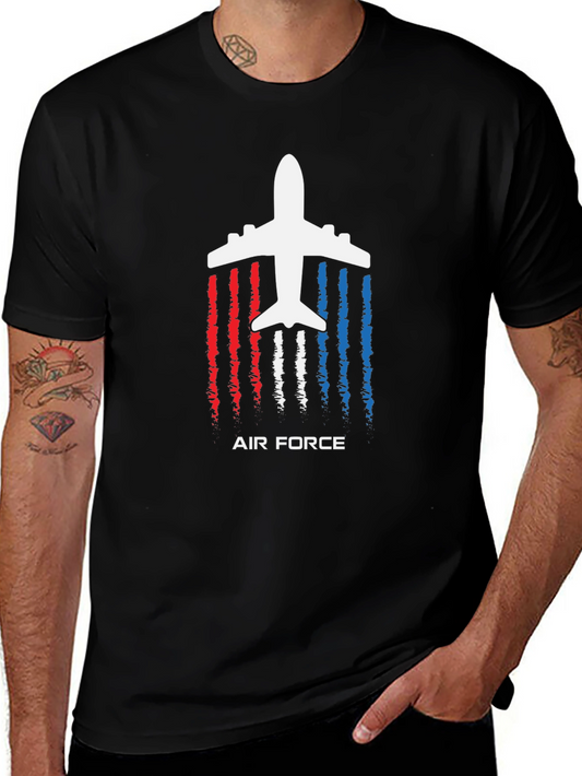 Air Force Plane Graphic T-Shirt