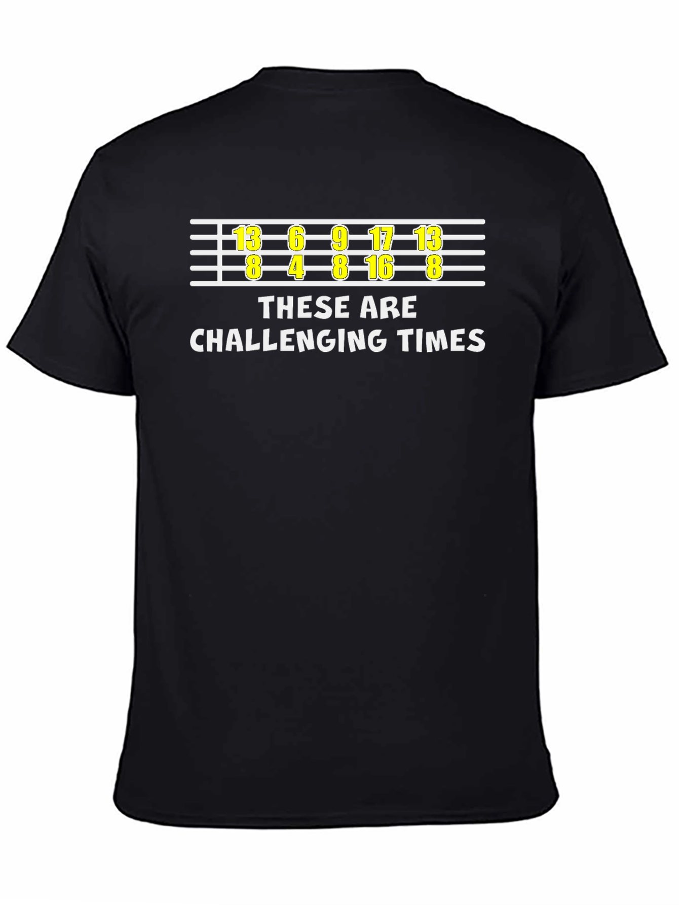 Challenging Times Guitar Chord T-Shirt