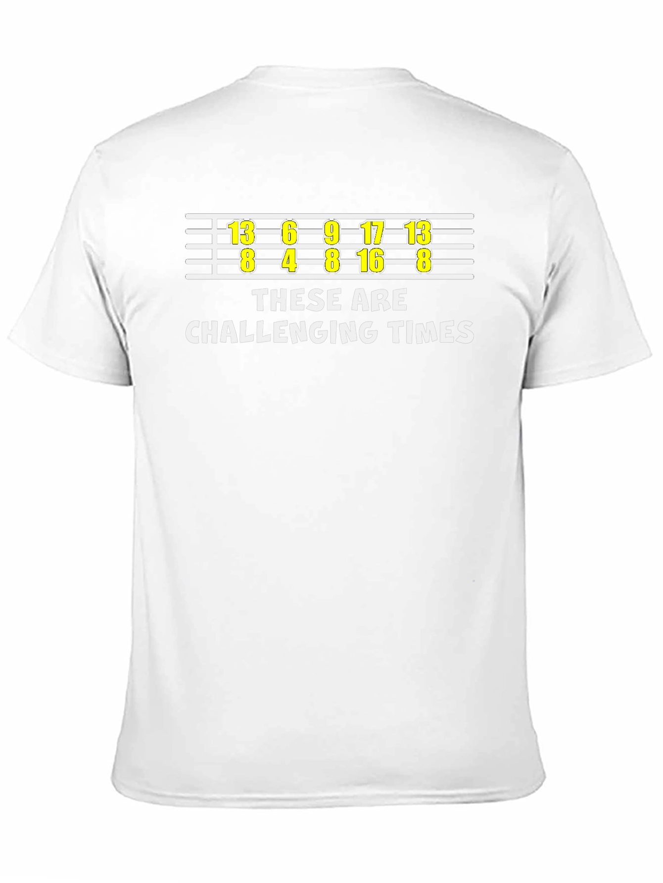 Challenging Times Guitar Chord T-Shirt