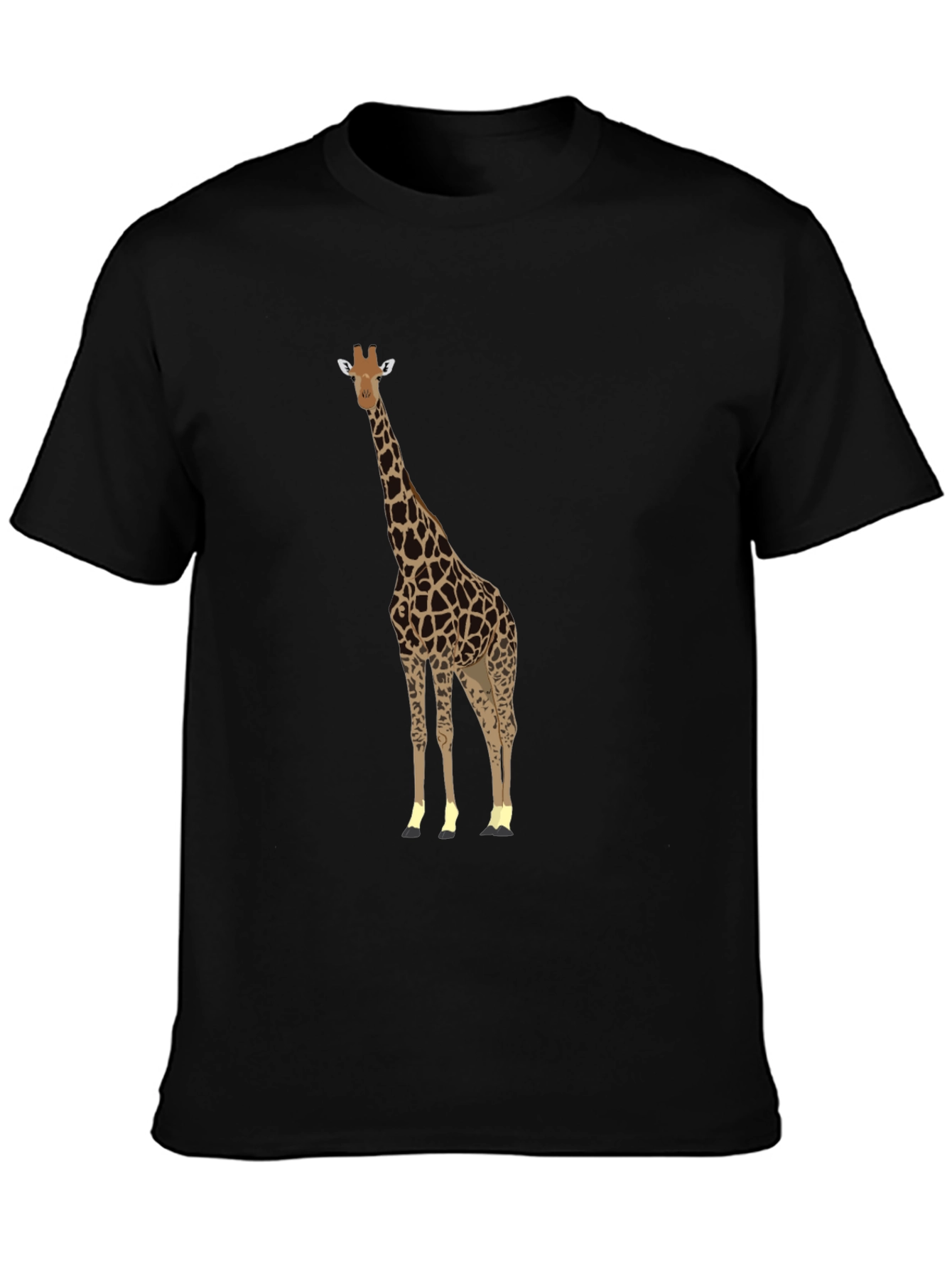 Giraffe Graphic Tee - Stylish Animal Print T-Shirt