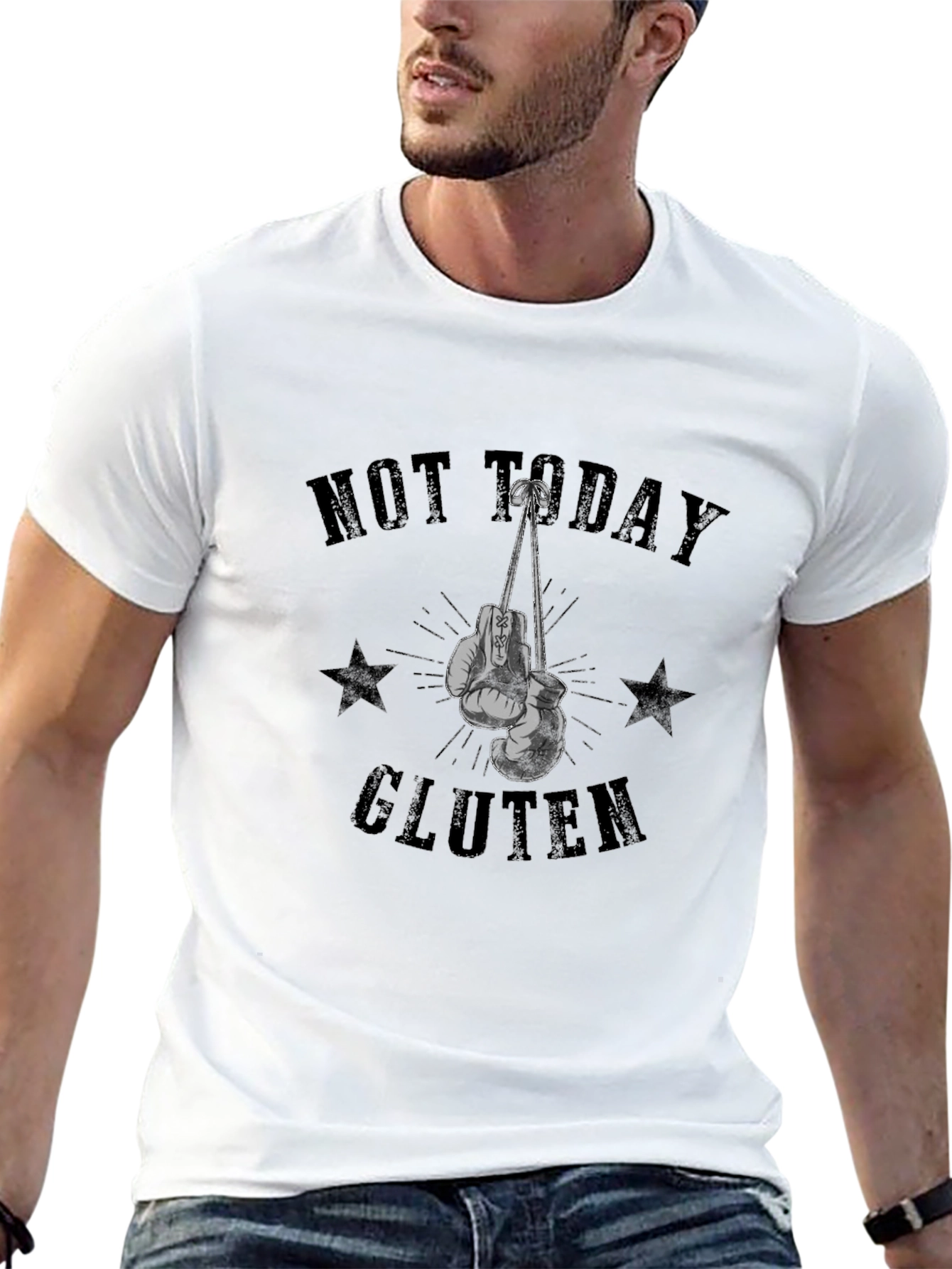 Not Today Gluten Boxing Glove T-Shirt