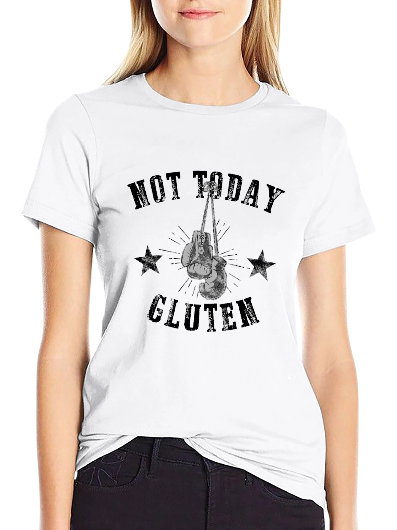 Not Today Gluten Boxing Glove T-Shirt
