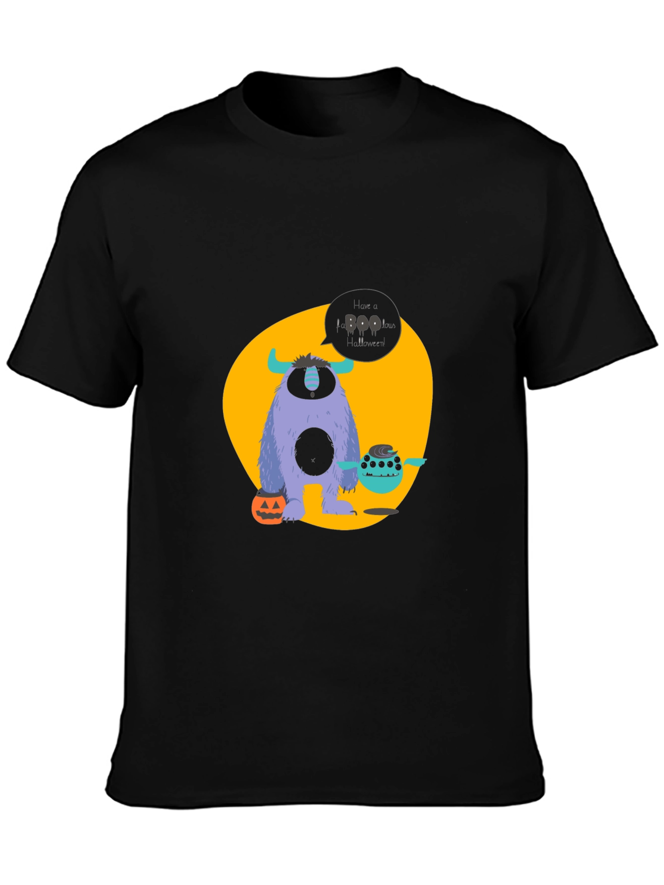 Halloween Monster T-Shirt - Boo Graphic Tee