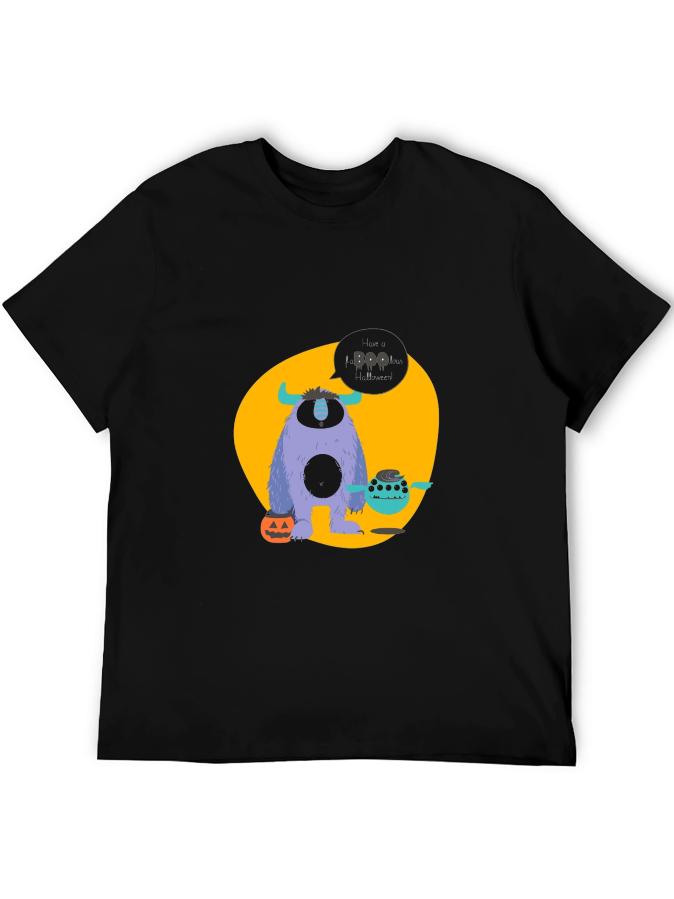 Halloween Monster T-Shirt - Boo Graphic Tee