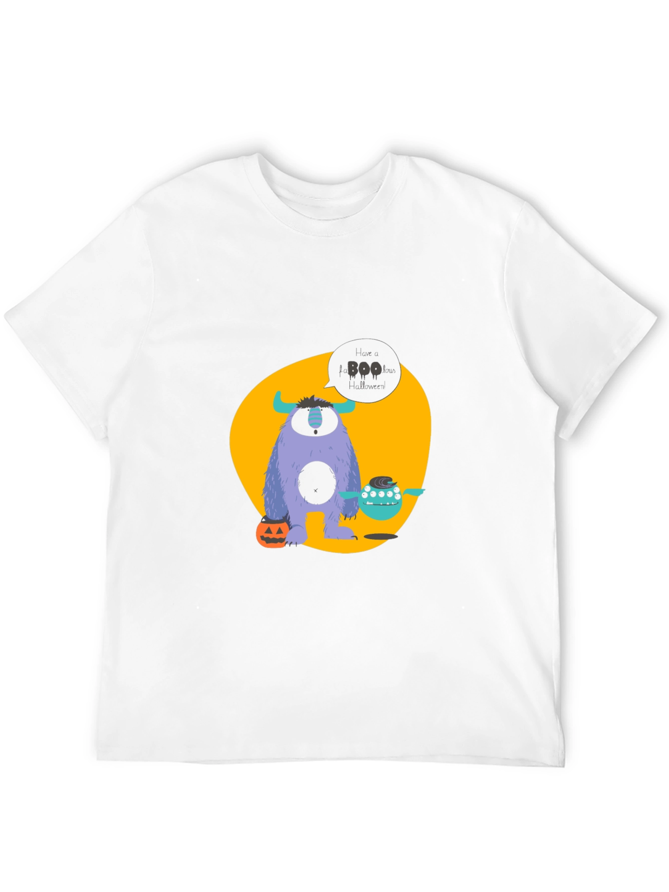 Halloween Monster T-Shirt - Boo Graphic Tee