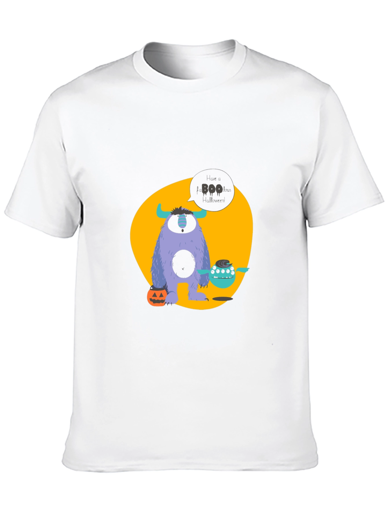 Halloween Monster T-Shirt - Boo Graphic Tee