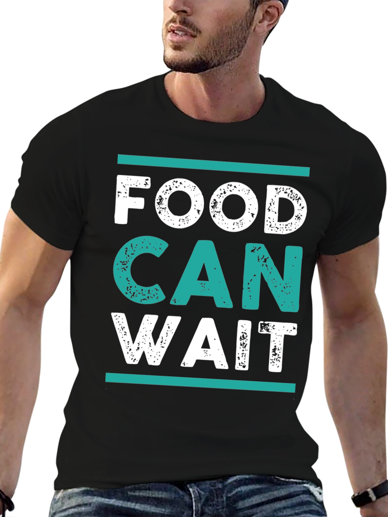 Food Can Wait Graphic T-Shirt