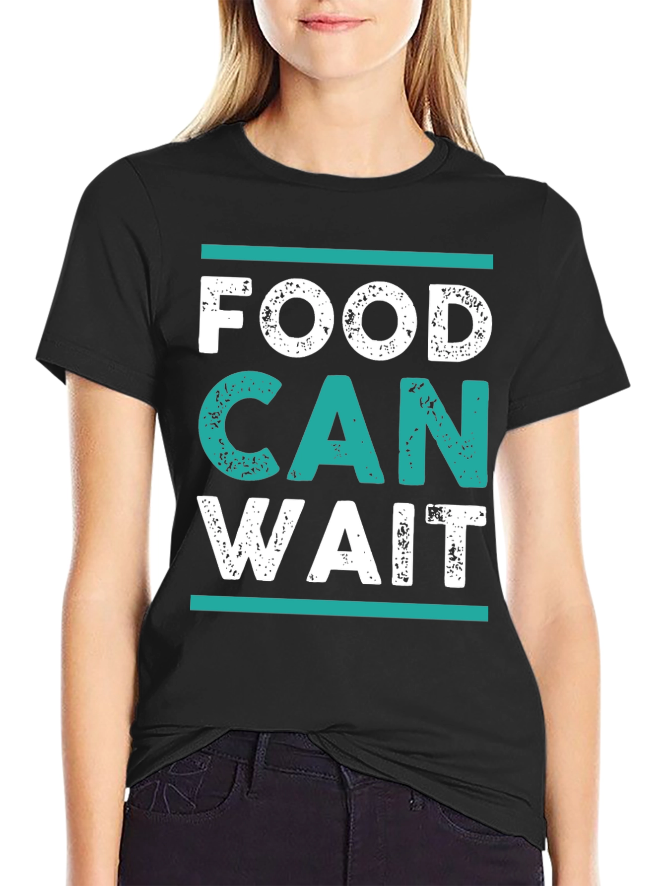 Food Can Wait Graphic T-Shirt
