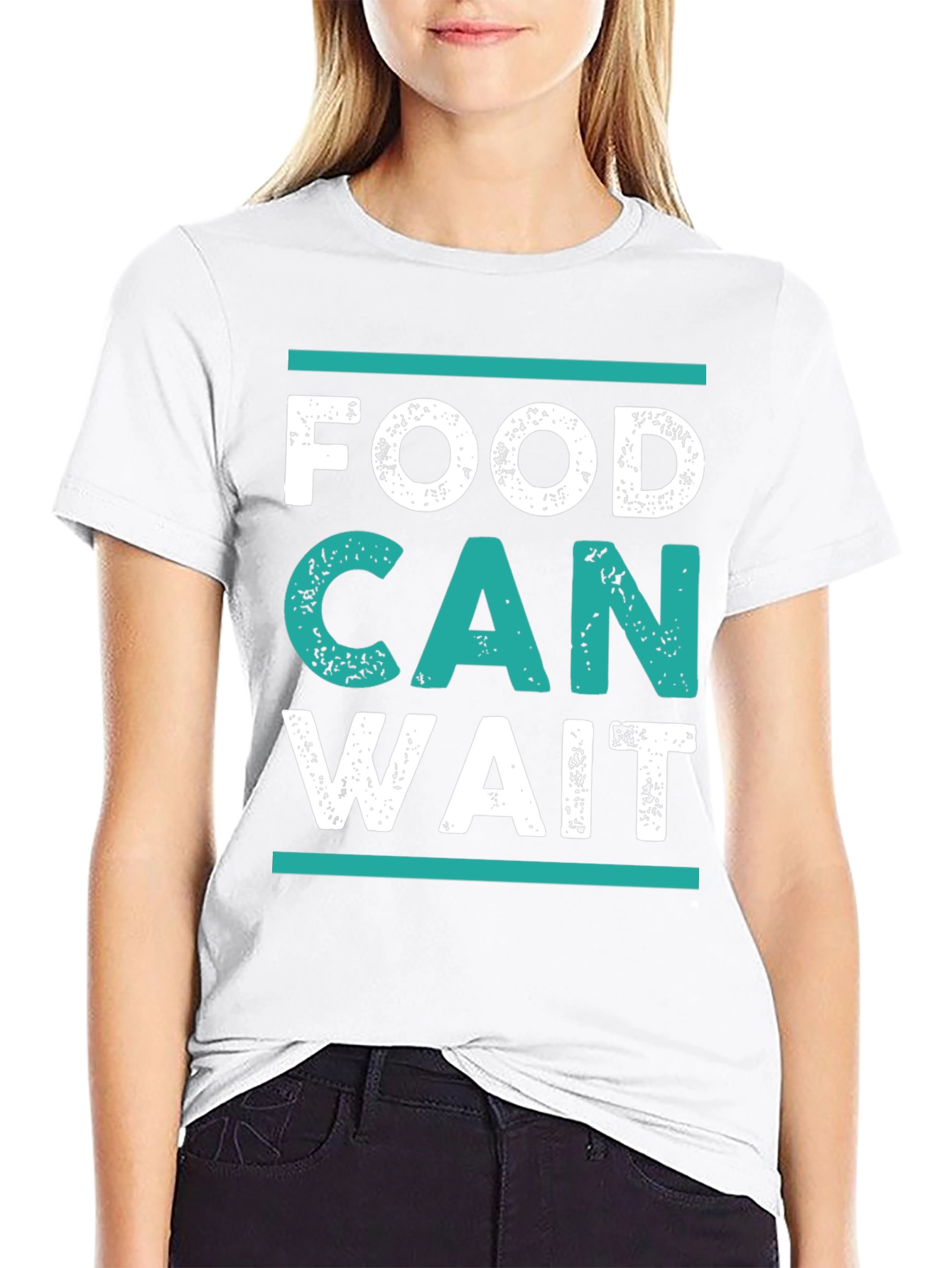 Food Can Wait Graphic T-Shirt