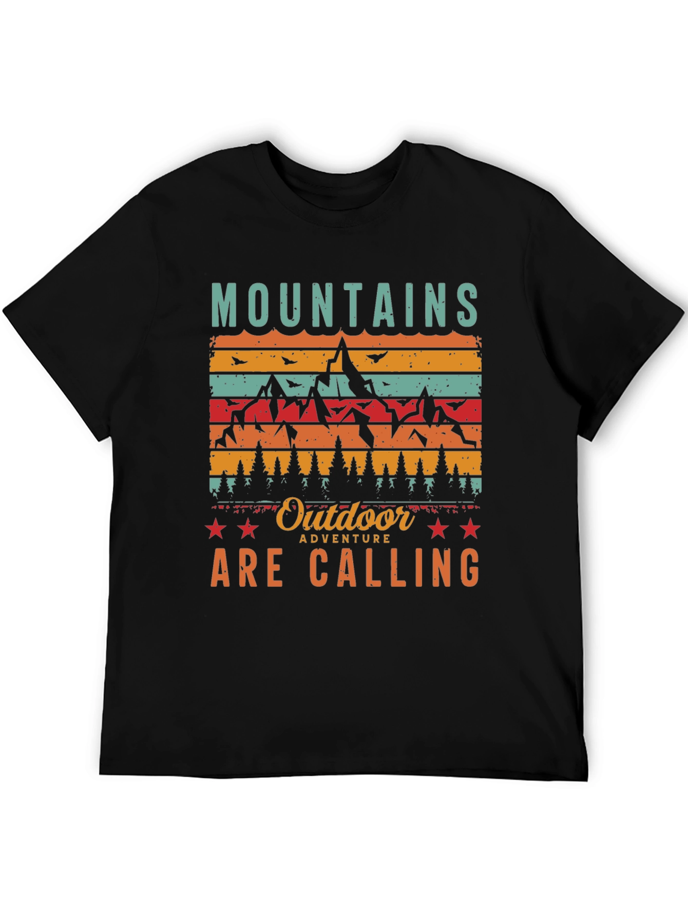 Mountains Are Calling Adventure T-Shirt