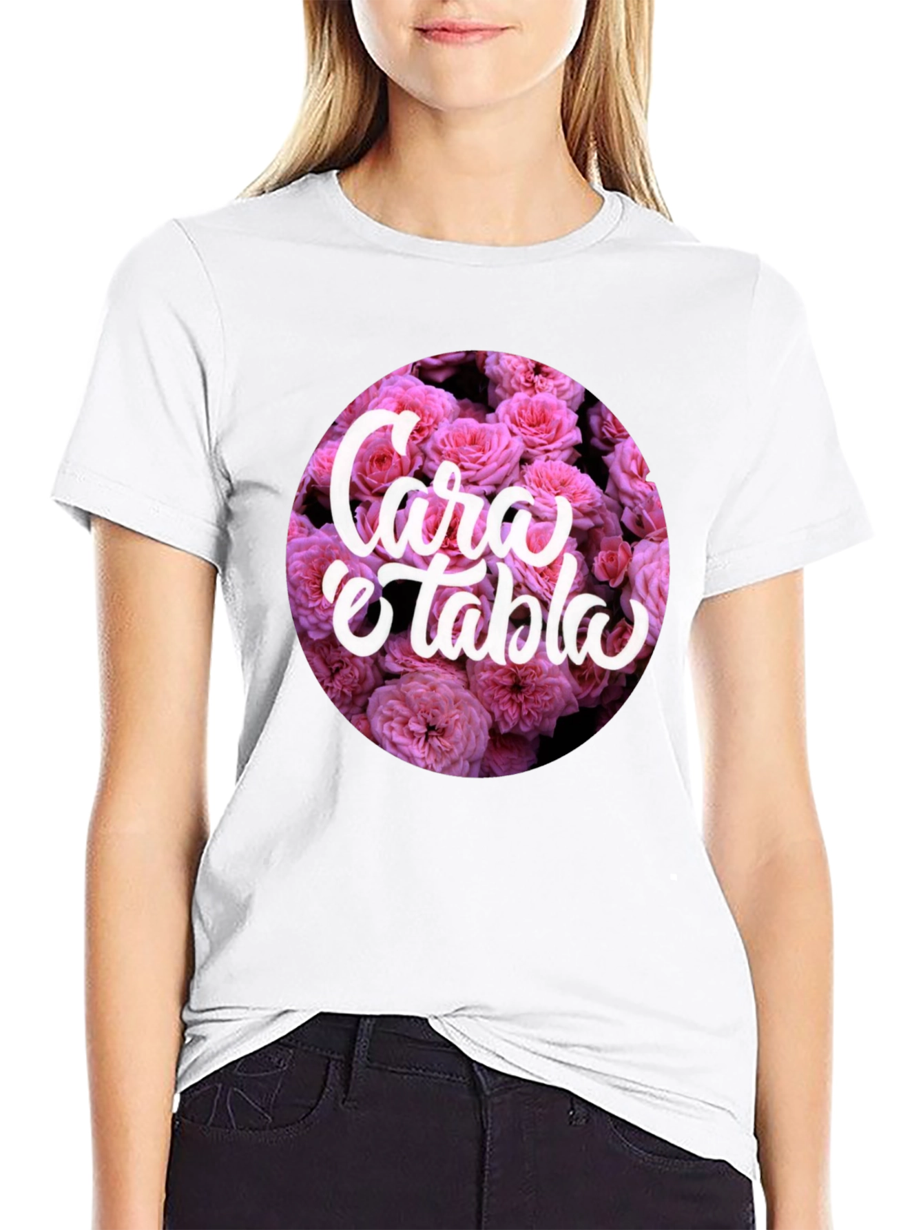 Cara e Tabla Floral Graphic Tee
