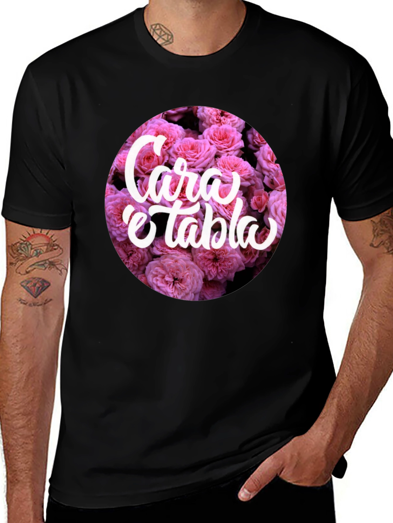 Cara e Tabla Floral Graphic Tee