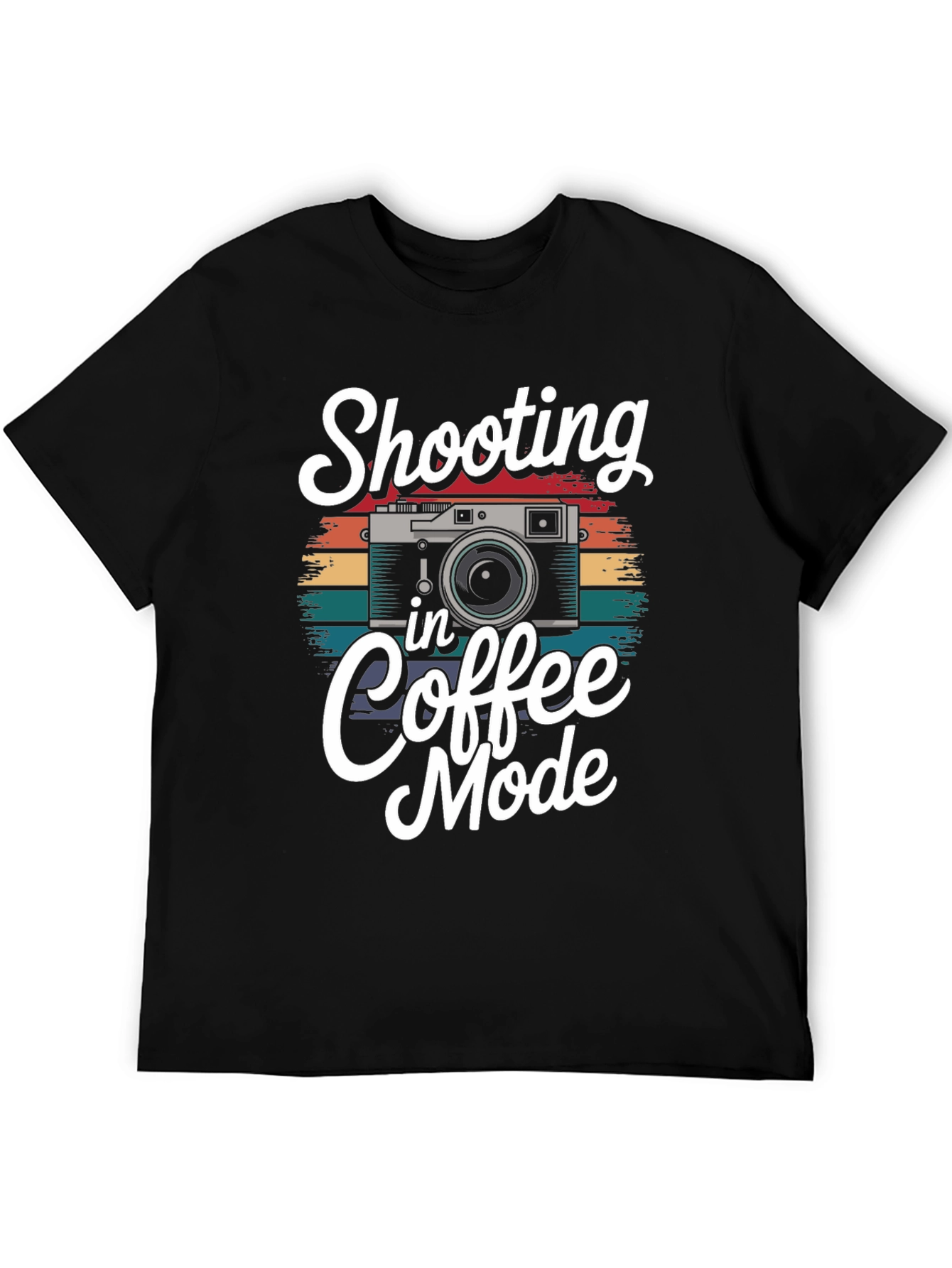 Shooting in Coffee Mode Graphic T-Shirt