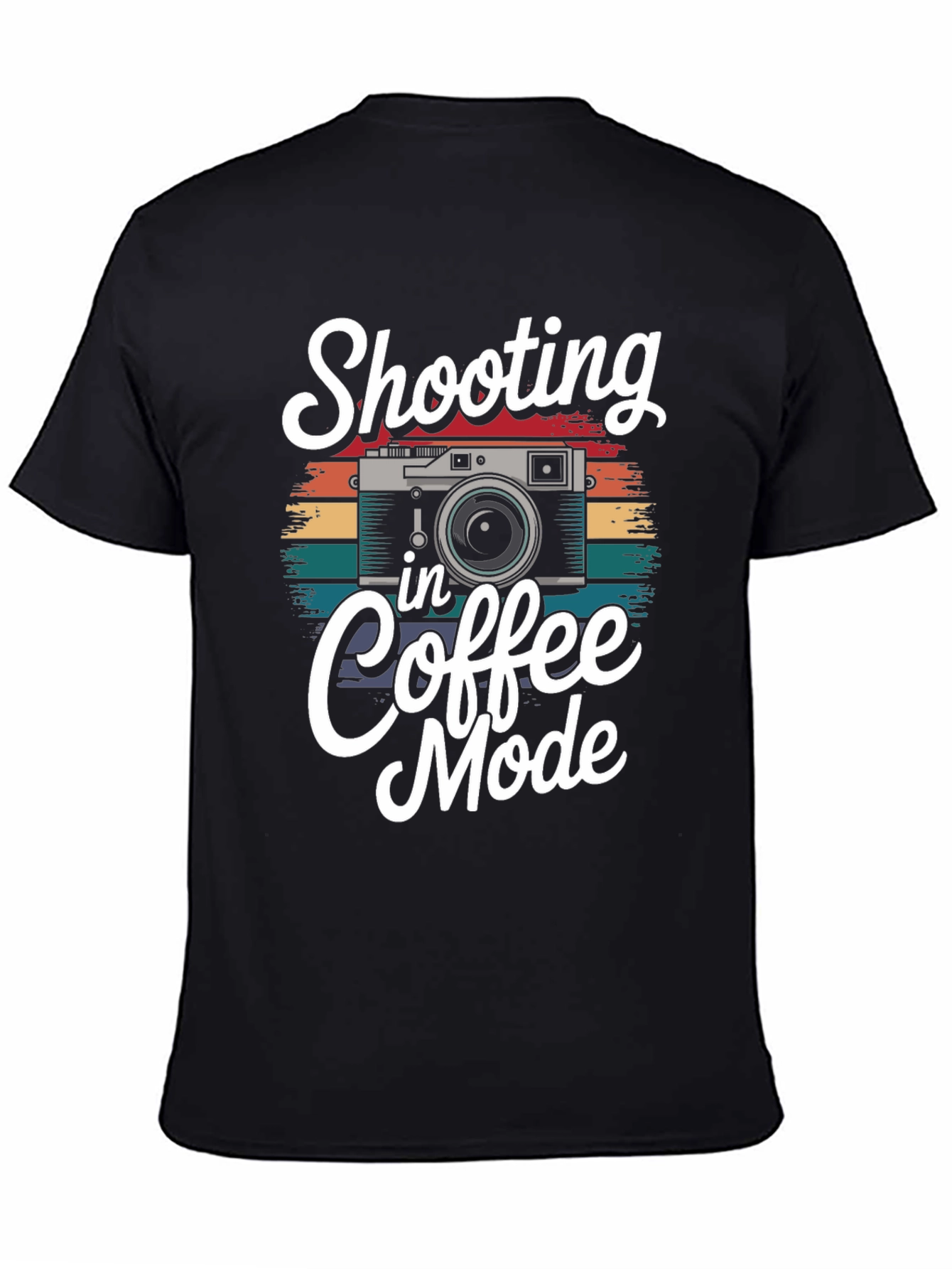 Shooting in Coffee Mode Graphic T-Shirt