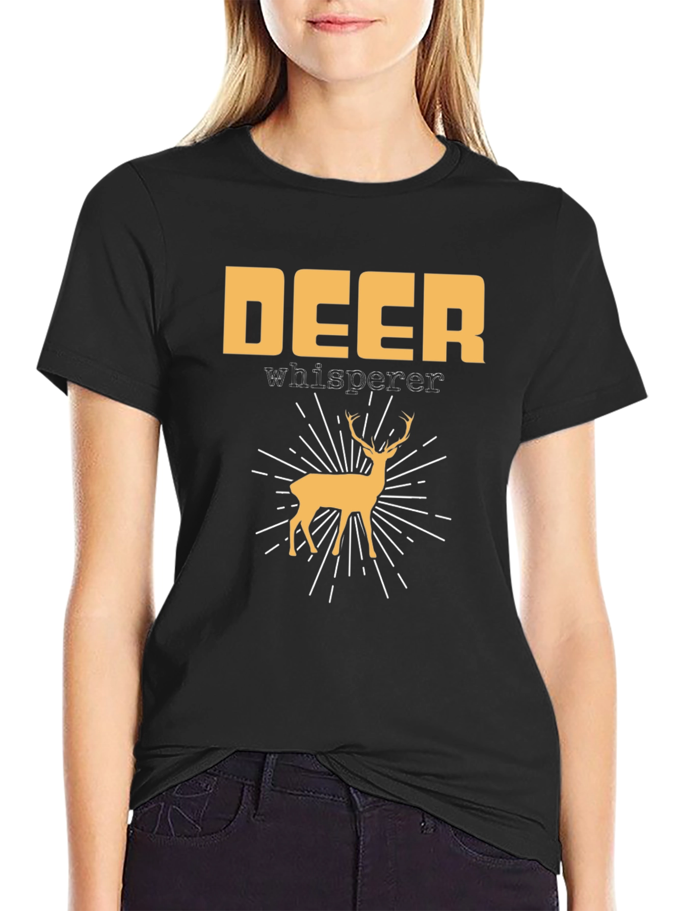 Deer Whisperer Graphic Tee - Hunting Shirt
