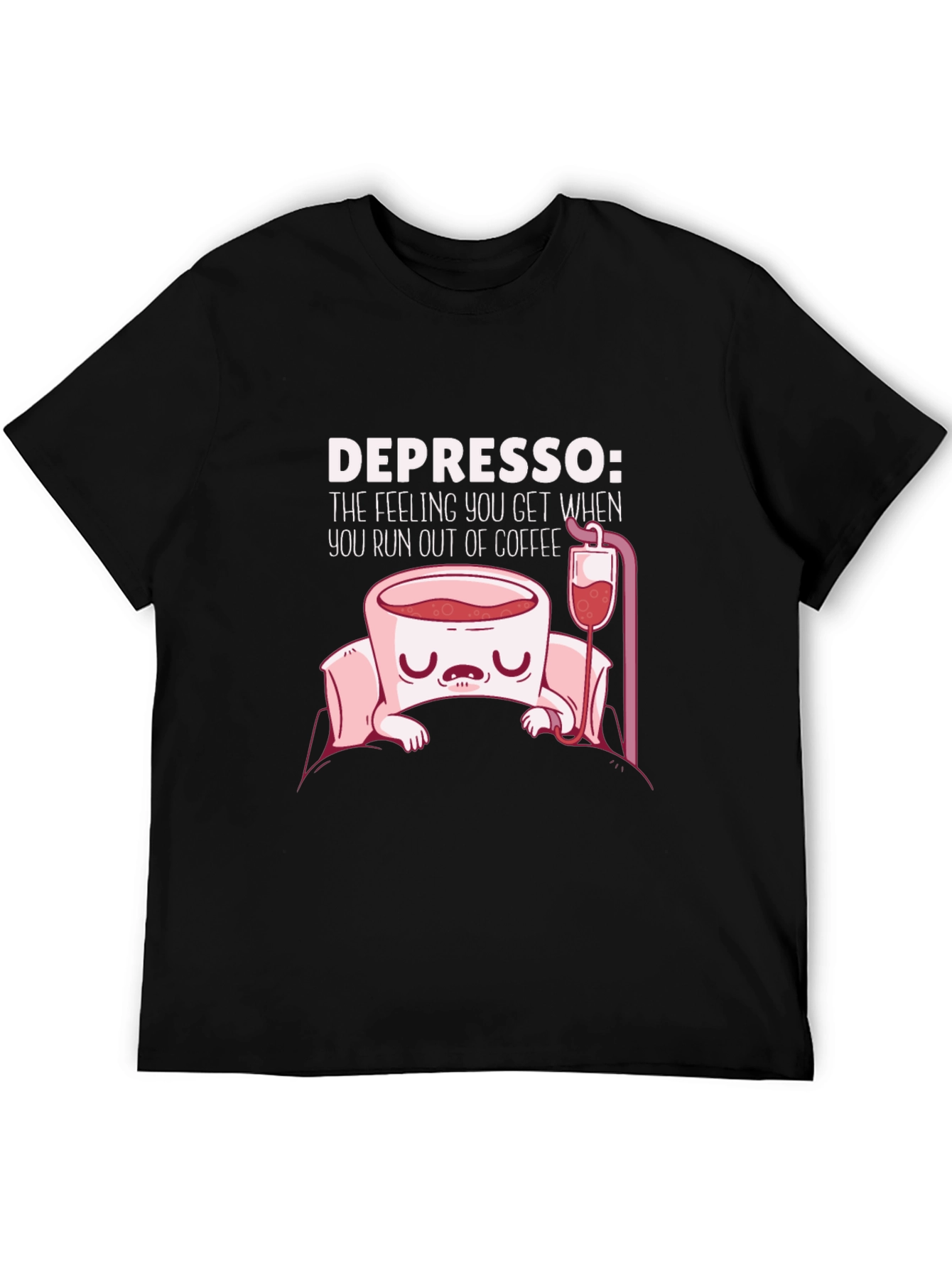 Depresso Funny Coffee T-Shirt