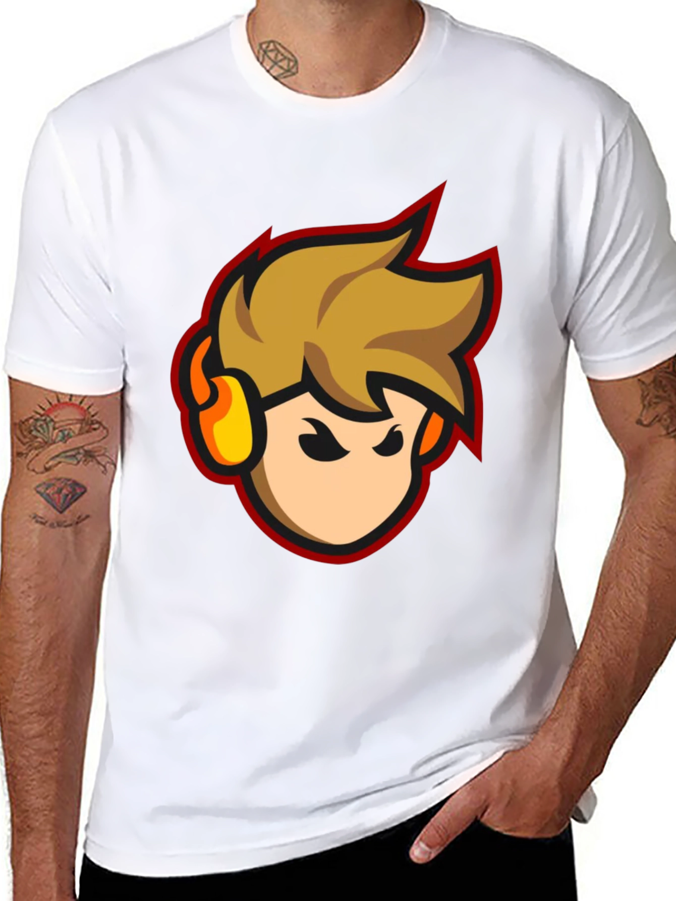 Gamer Avatar Graphic Tee - Cool Comfort Style